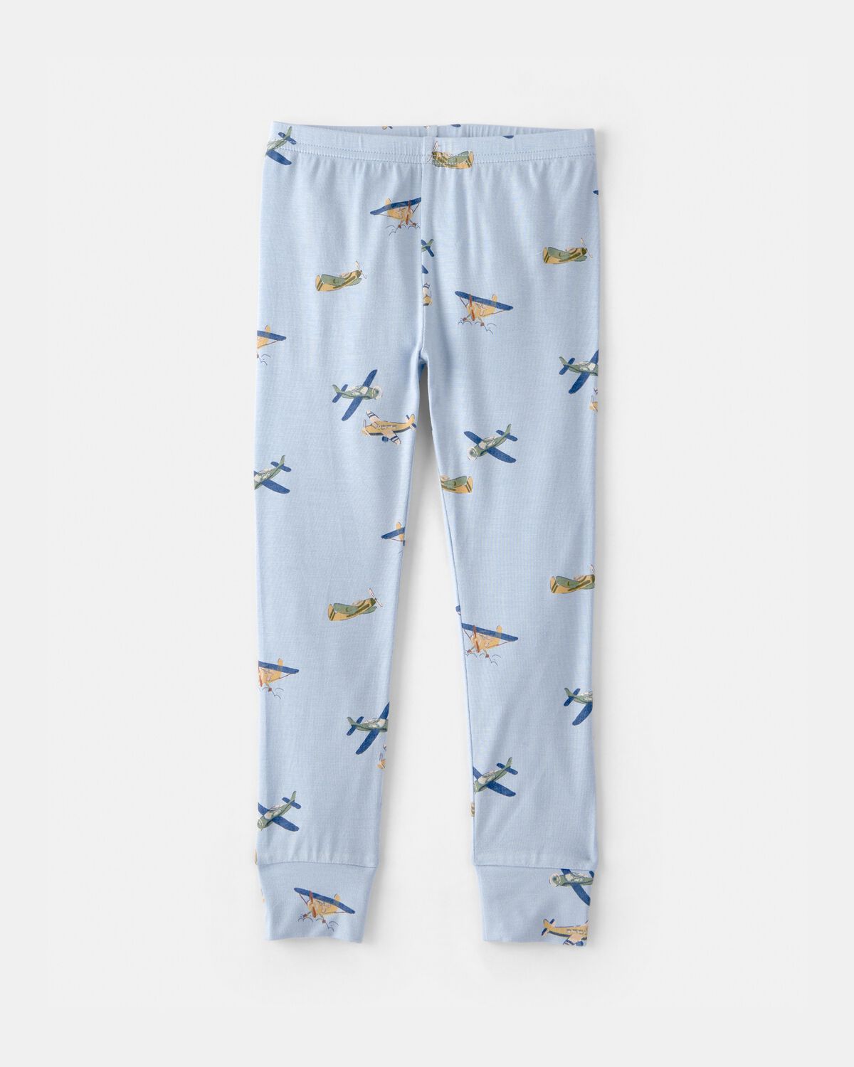 Toddler Boy Plane PurelySoft 2-Piece Pajama Set - Blue - Image 3