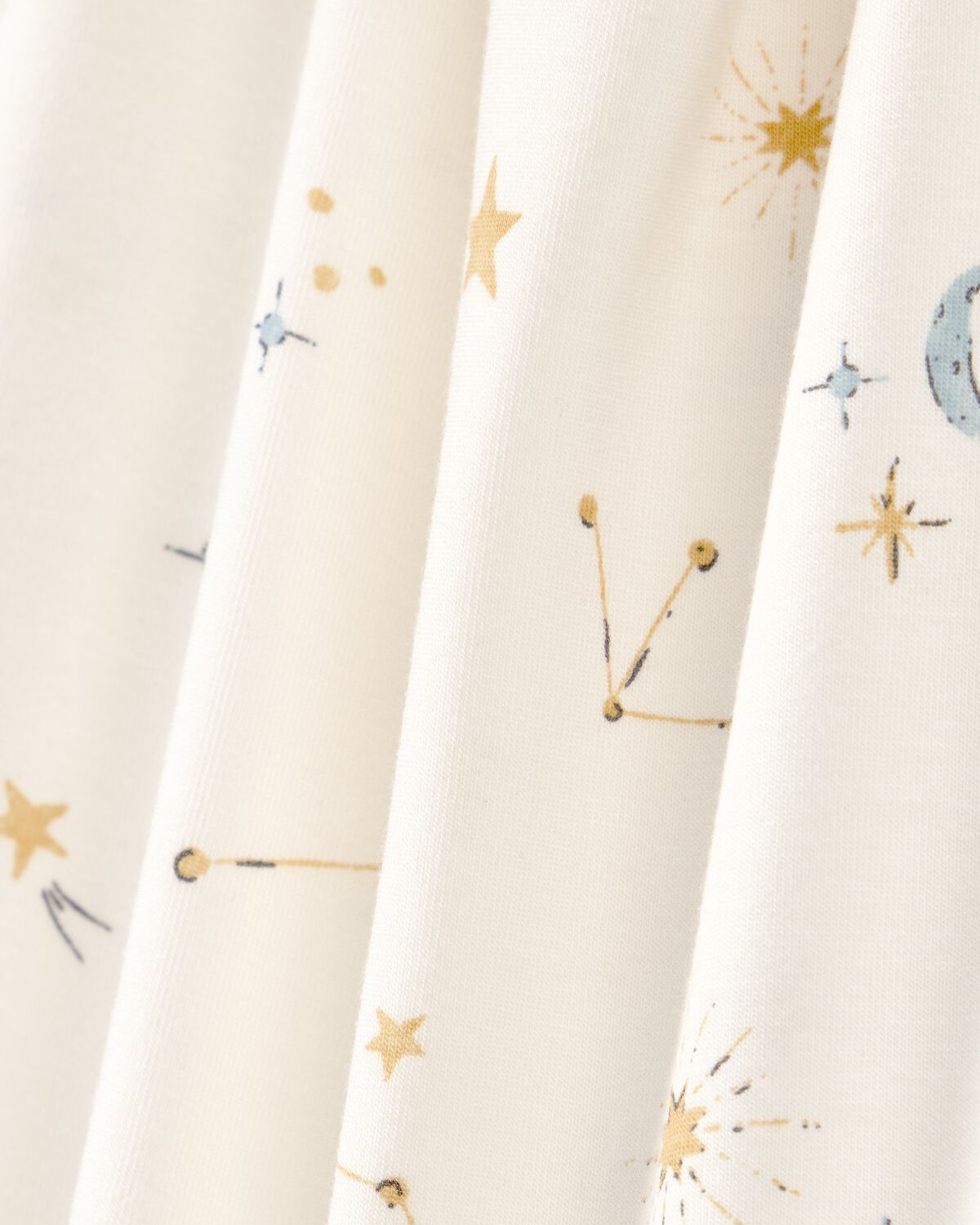 Toddler Constellation PurelySoft 2-Piece Pajama Set - Cream - Image 5