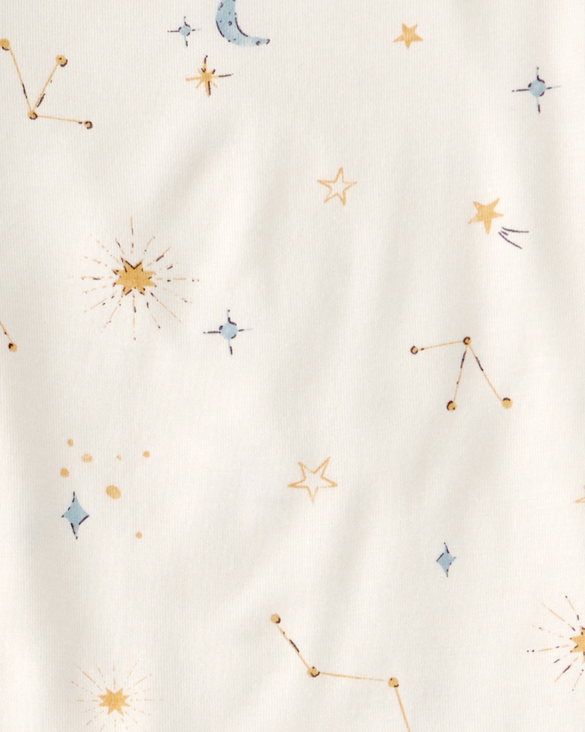Toddler Constellation PurelySoft 2-Piece Pajama Set - Cream - Image 6