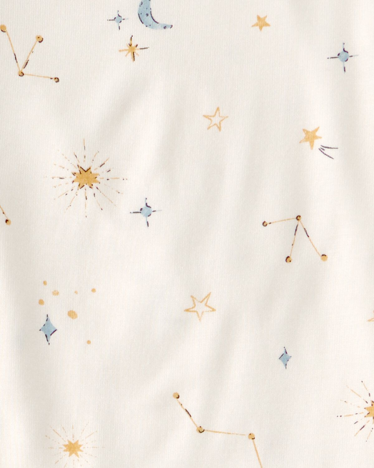 Toddler Constellation PurelySoft 2-Piece Pajama Set - Cream - Image 4