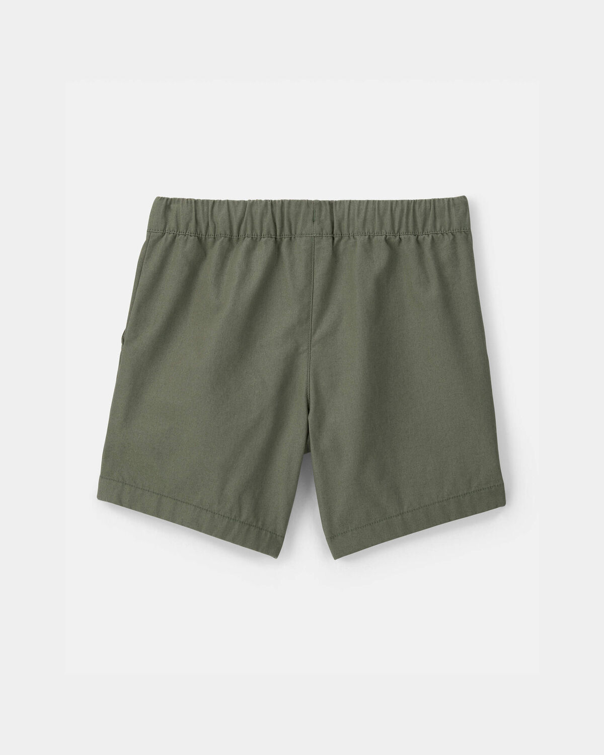 Toddler Boy Canvas Shorts - Green - Image 2