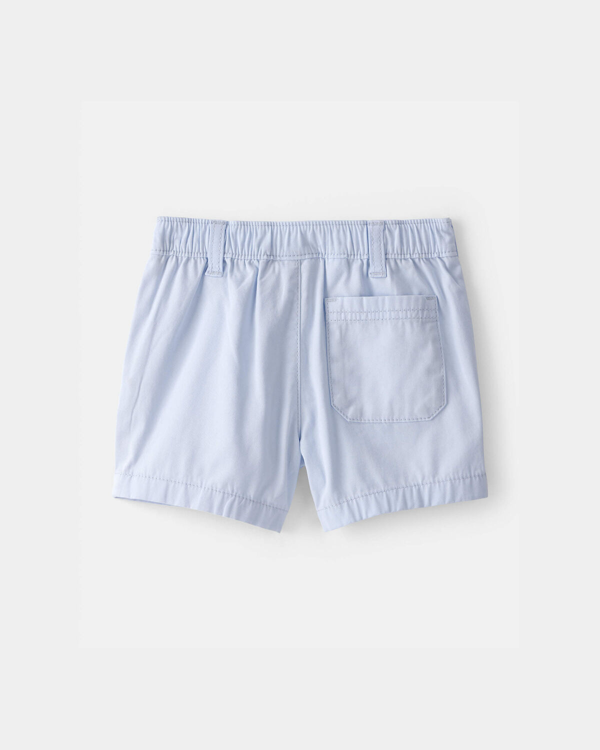 Toddler Boy Twill Shorts - Blue - Image 4