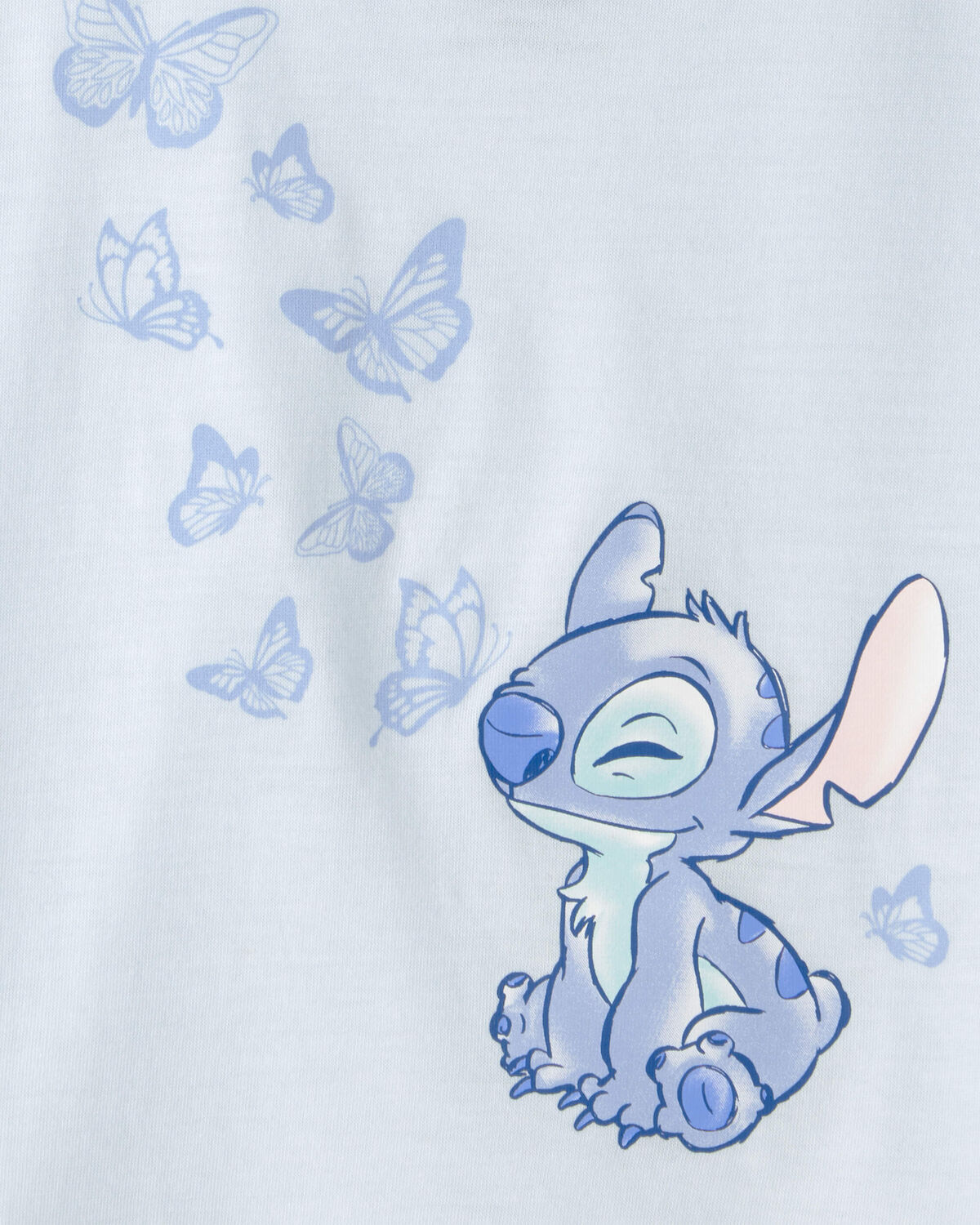 Toddler Girl 2-Piece Disney© Lilo & Stitch Short-Sleeve Pajama Set - Blue - Image 4