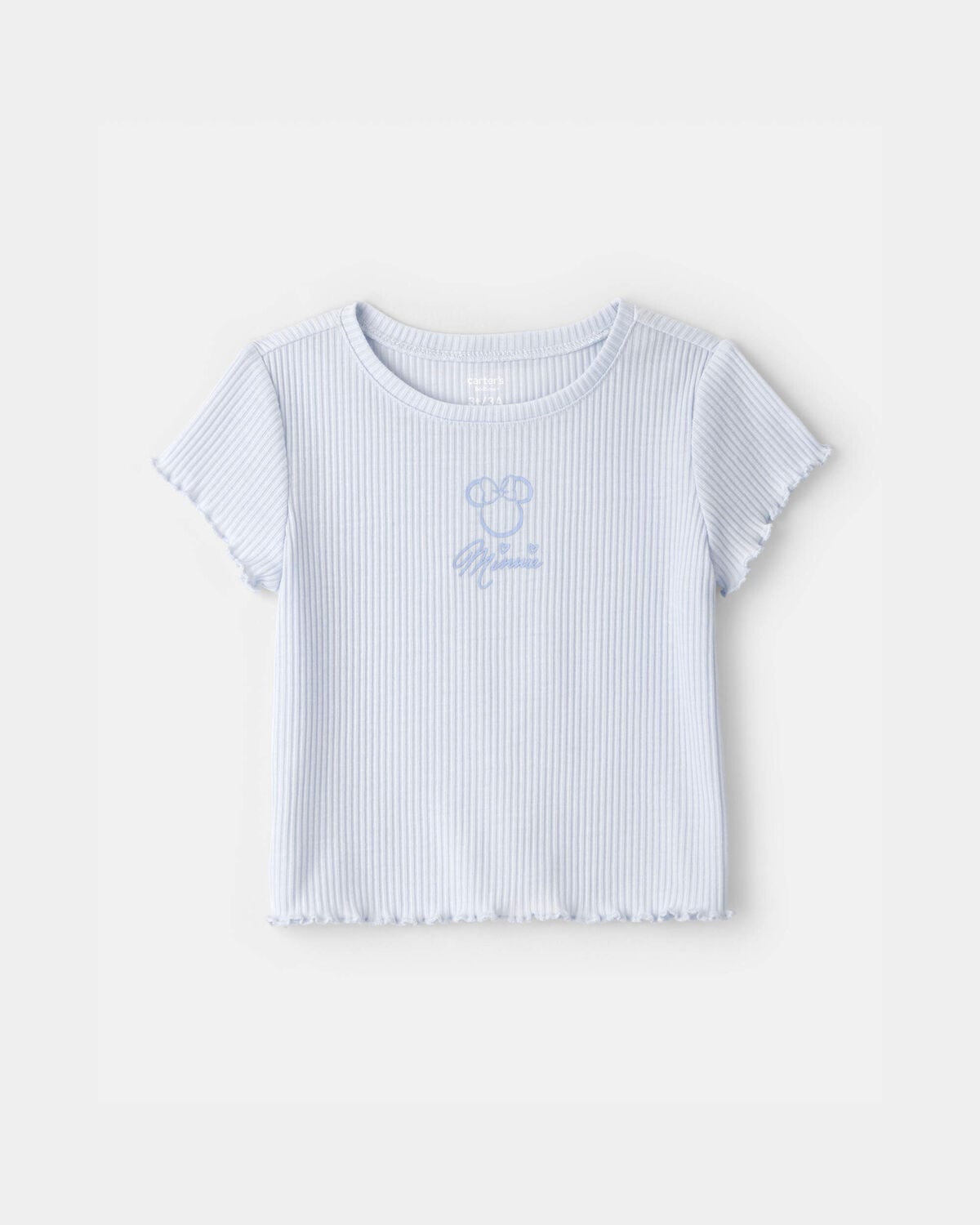 Toddler Girl 2-Piece Disney© Minnie Mouse Short-Sleeve Pajama Set - Blue - Image 2