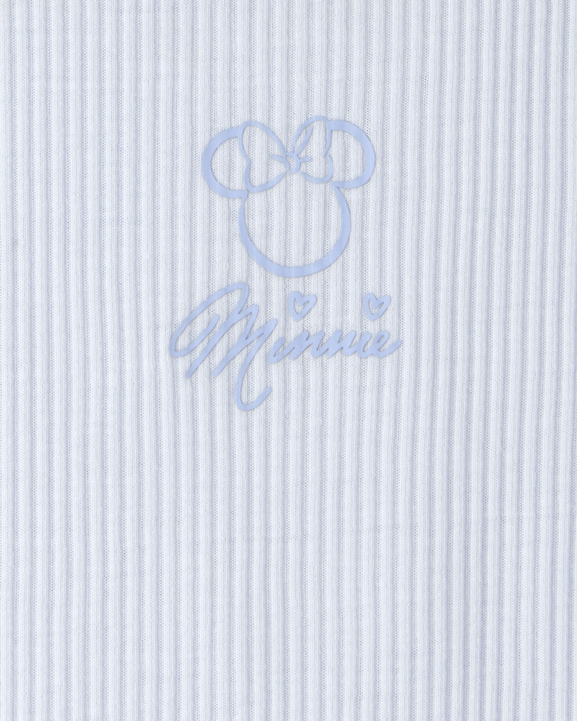 Toddler Girl 2-Piece Disney© Minnie Mouse Short-Sleeve Pajama Set - Blue - Image 6