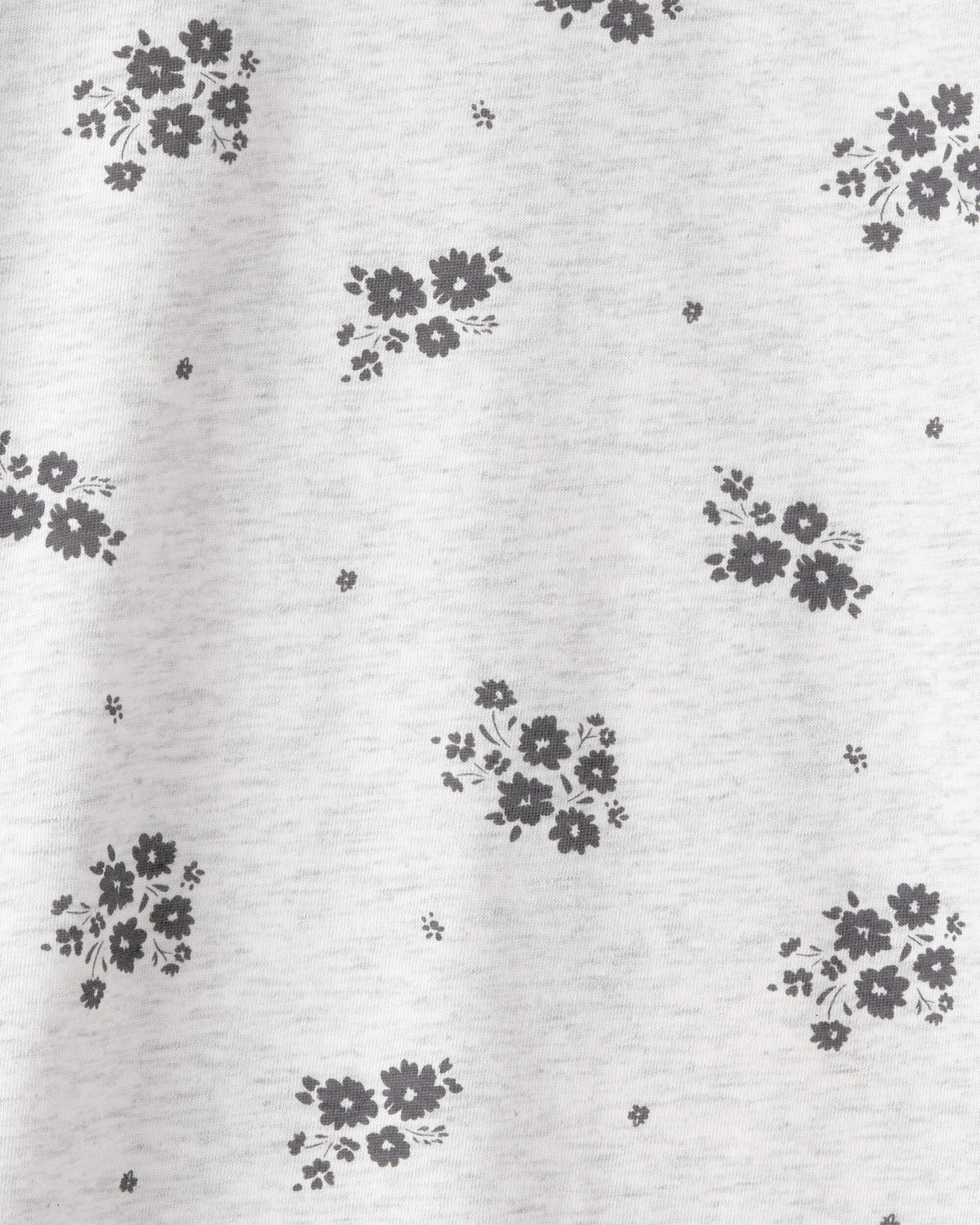 Toddler Girl Floral Relaxed Top - Pink - Image 6