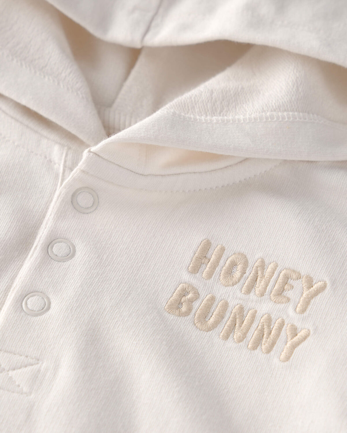 Toddler Organic Cotton 'Honey Bunny' Hoodie - Image 2