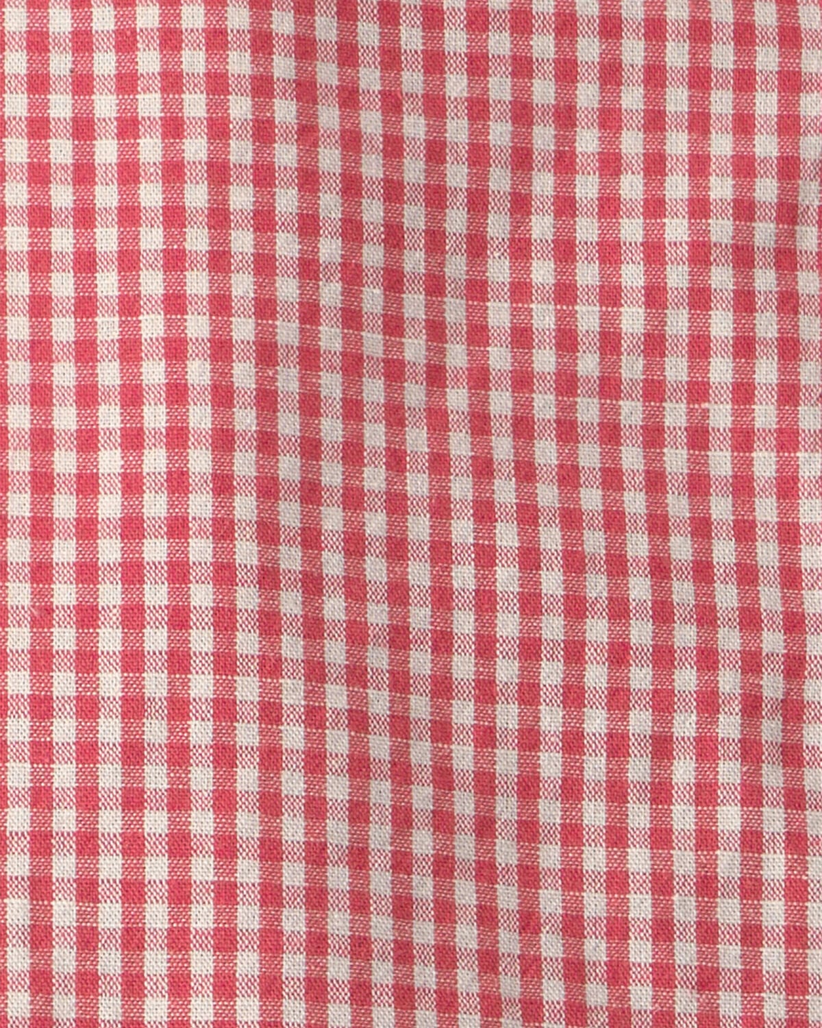 Toddler Boy 2-Piece Top & Short Set Made with Organic Cotton in Red Gingham - Image 4