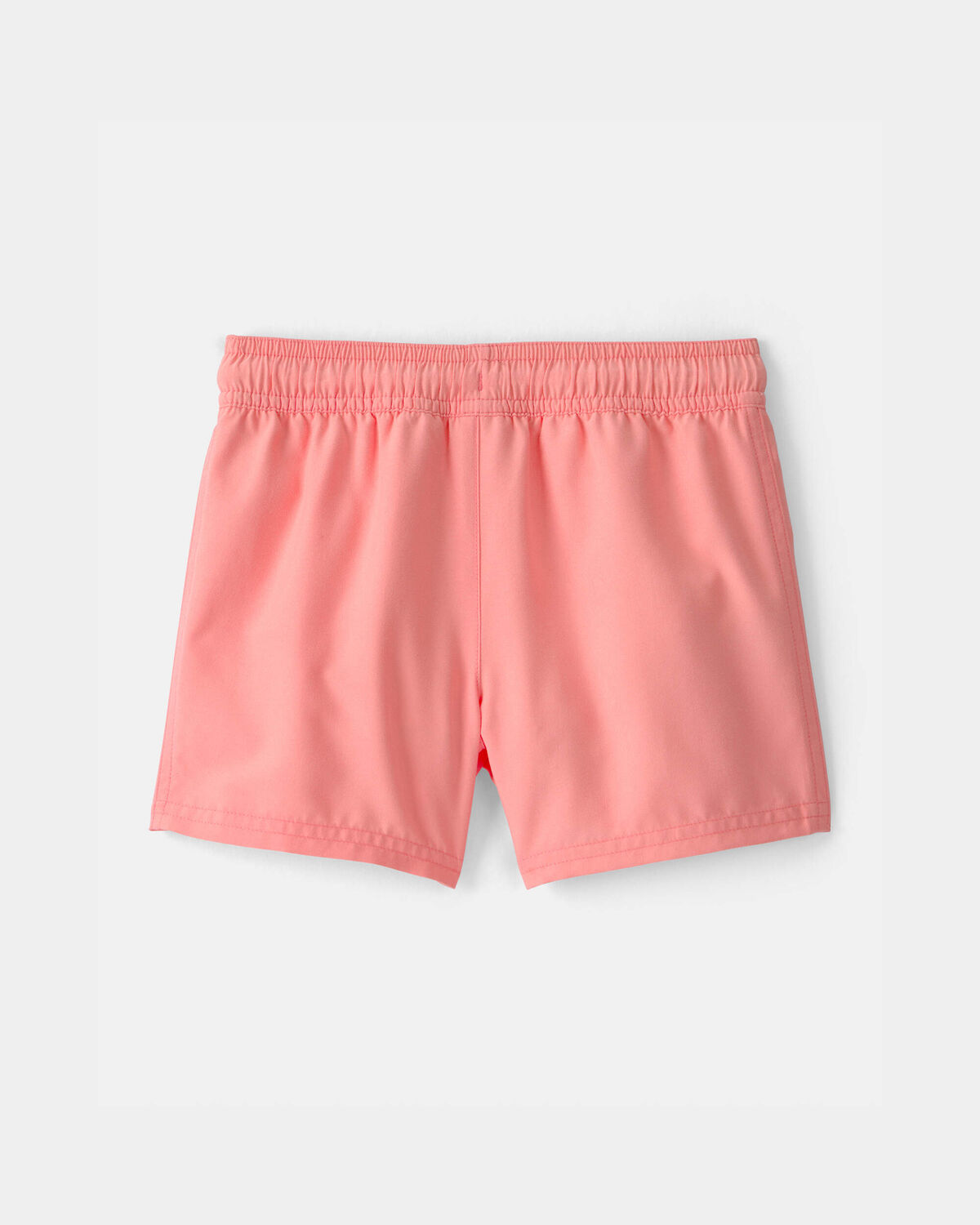 Toddler Boy Swim Trunks - Coral - Image 2