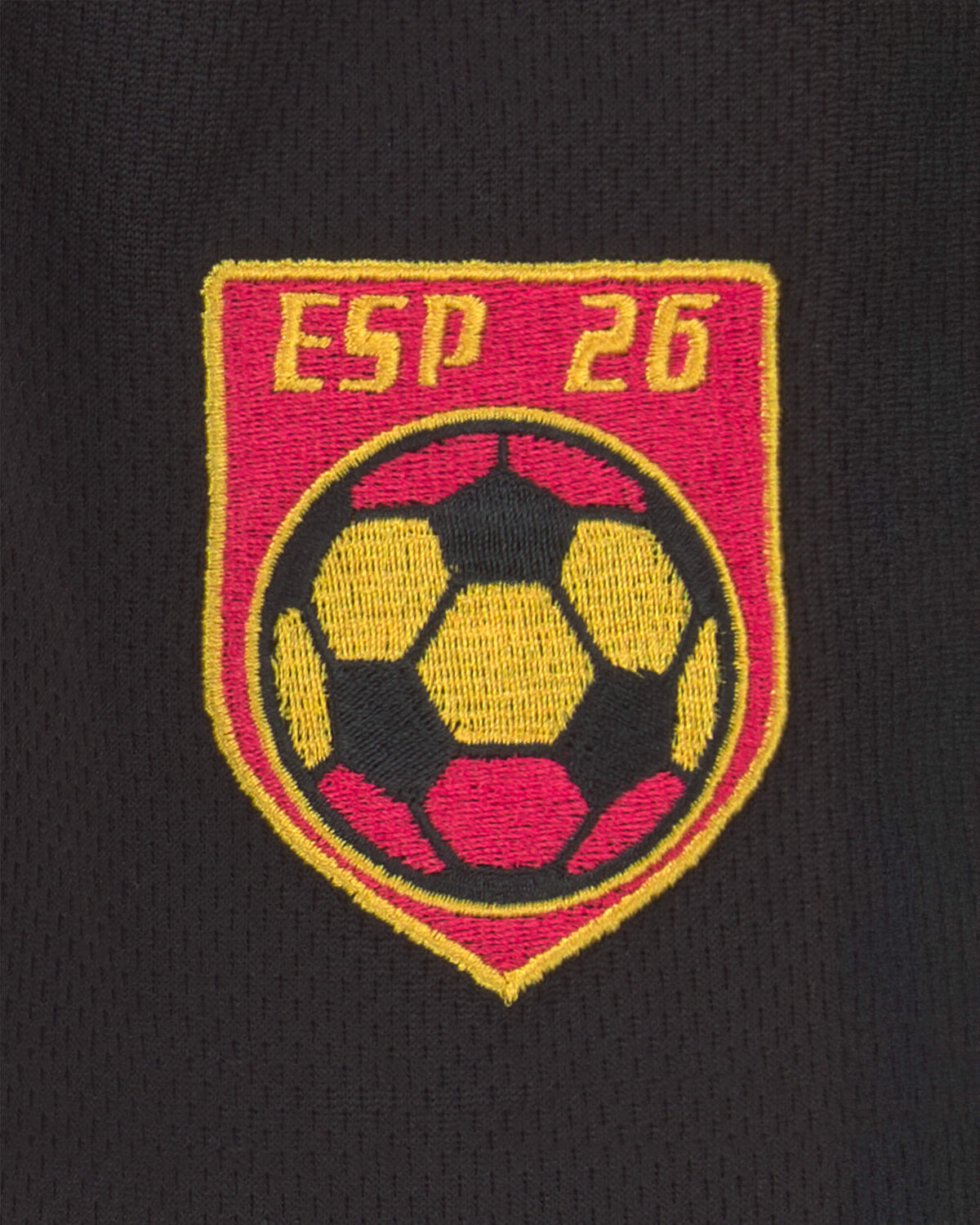 Toddler Umbro Spain Mesh Soccer Shorts - Red/Yellow/Black - Image 4