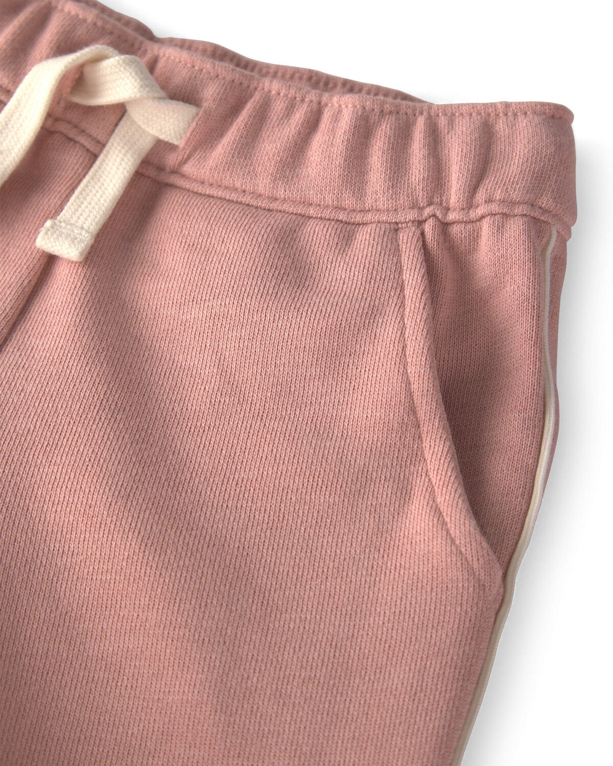 Toddler Girl 2-Piece Organic Cotton French Terry Pullover & Short Set - Image 3