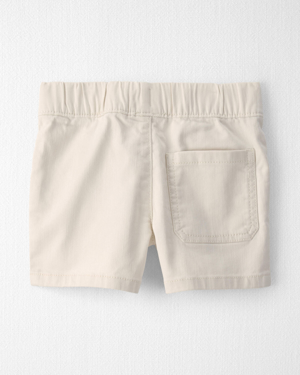 Toddler Boy Organic Cotton Twill Shorts - Image 2