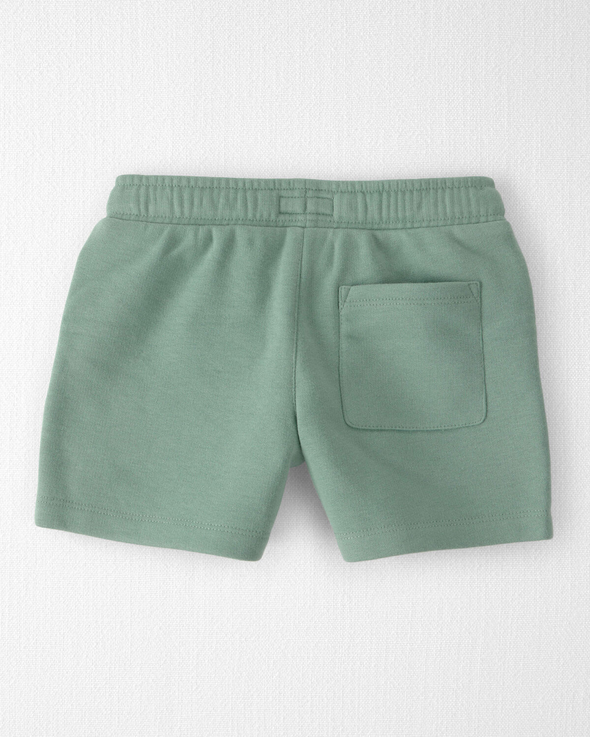 Toddler Boy Knit Shorts Made with Organic Cotton - Image 3