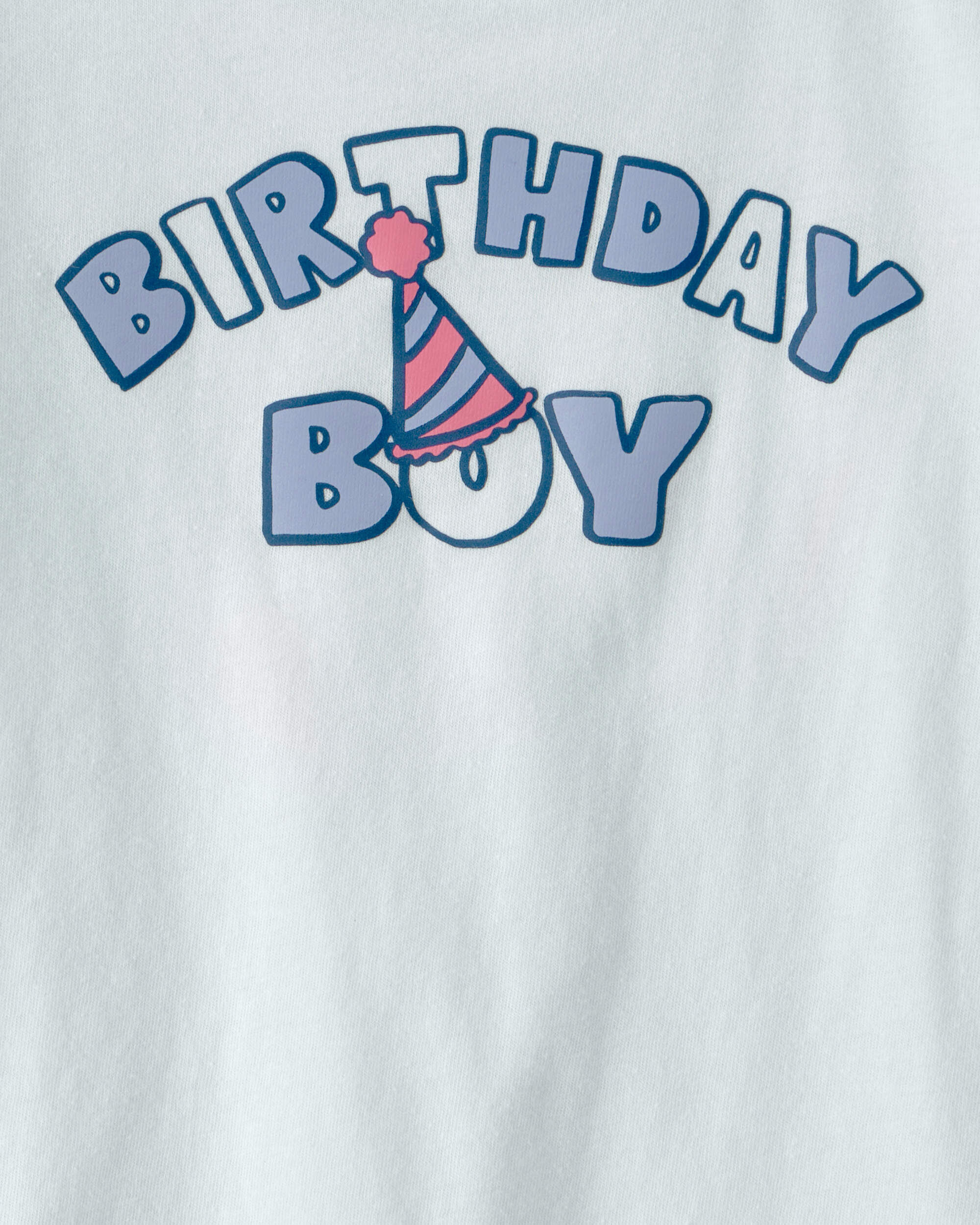 Toddler Boy 'Birthday Boy' Graphic Tee - Blue - Image 3