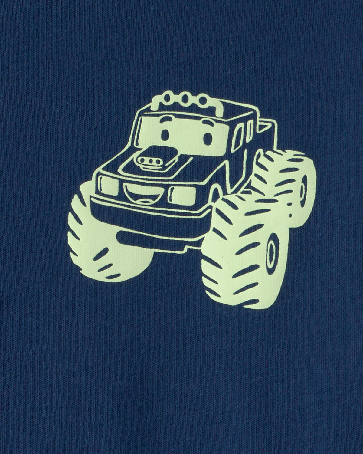 Toddler Boy Monster Truck Graphic Tee - Blue - Image 3