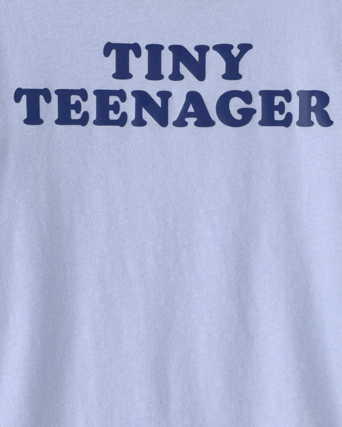 Toddler 'Tiny Teenager' Graphic Tee - Blue - Image 2
