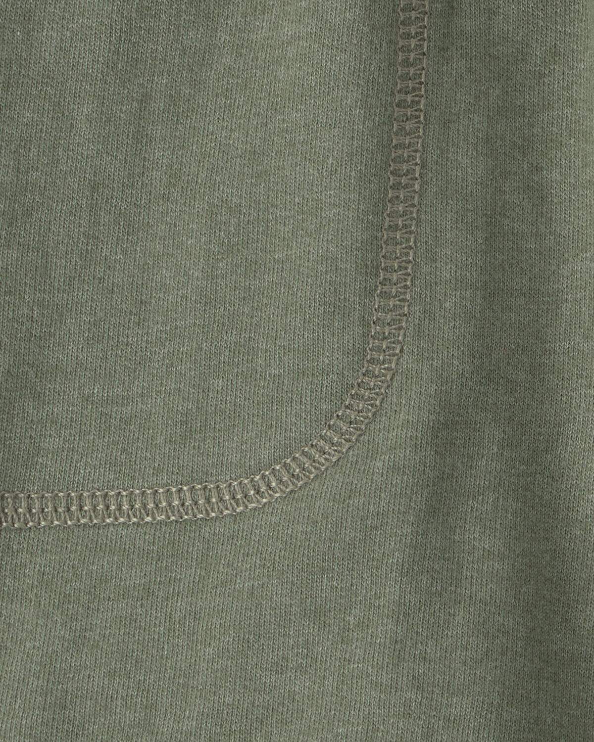 Toddler Boy French Terry Shorts - Green - Image 3