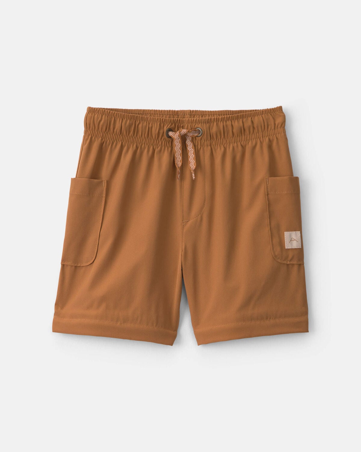 Toddler Boy 2-in-1 Poplin Zip-Off Pants - Brown - Image 5