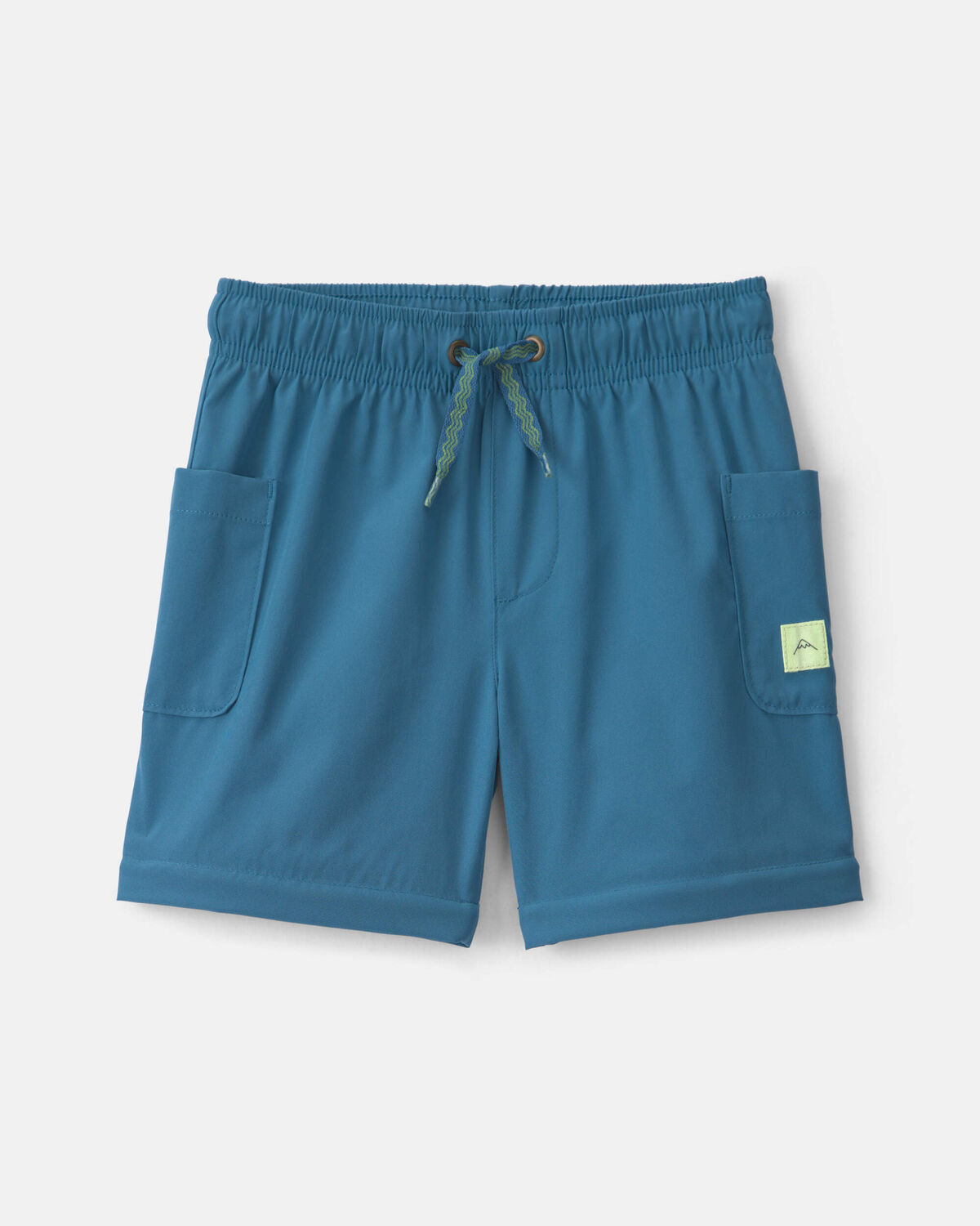 Toddler Boy 2-in-1 Poplin Zip-Off Pants - Blue - Image 5