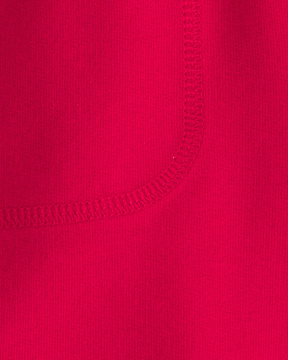 Toddler Boy French Terry Shorts - Red - Image 3