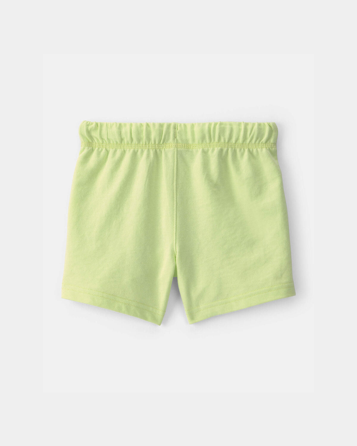 Toddler Boy French Terry Shorts - Green - Image 2