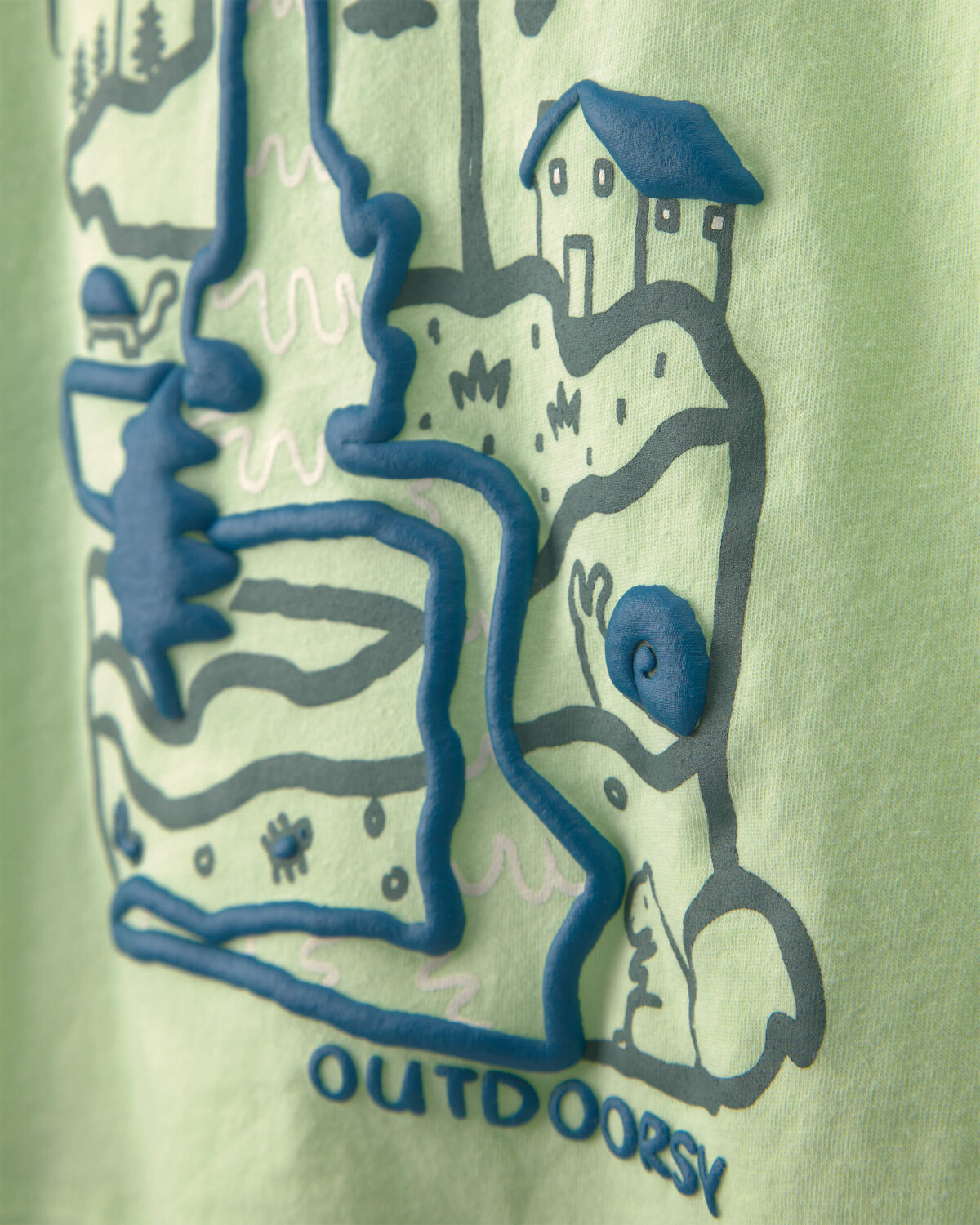 Toddler Boy 'Outdoorsy' Graphic Tee - Green - Image 2