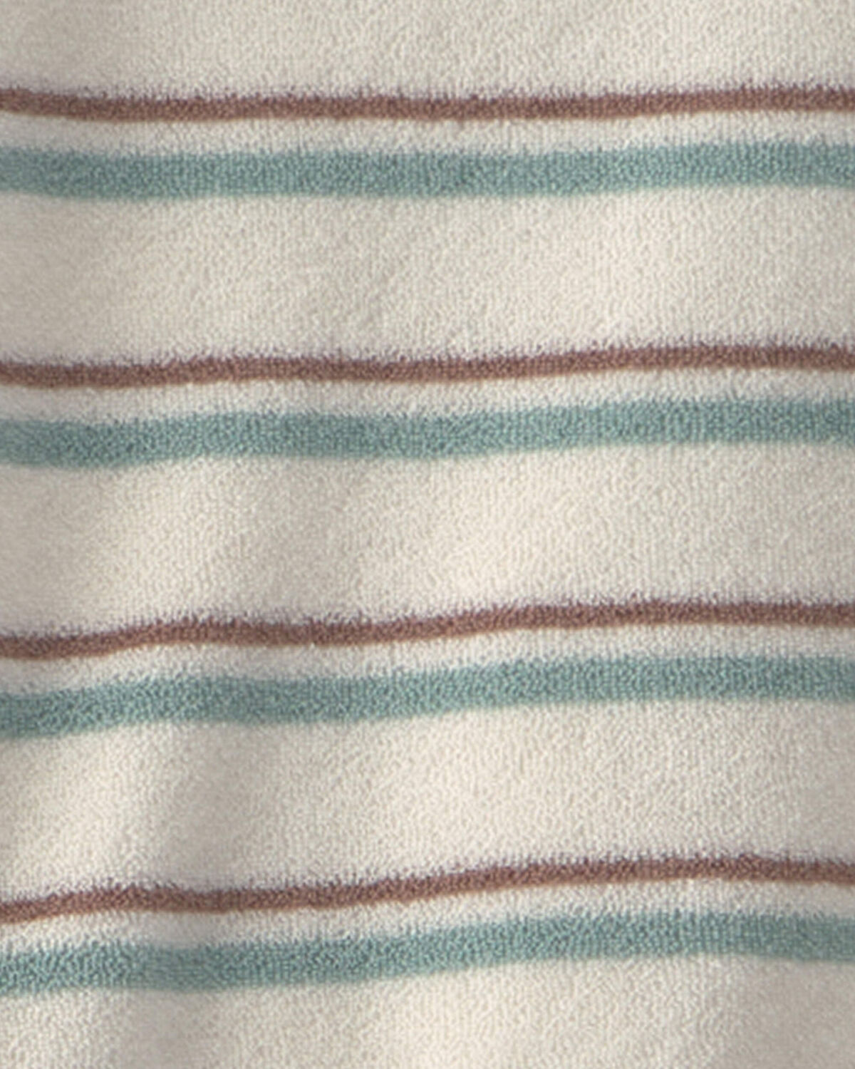 Toddler 2-Piece Terry Top & Short Set Made with Organic Cotton in Stripes - Image 4