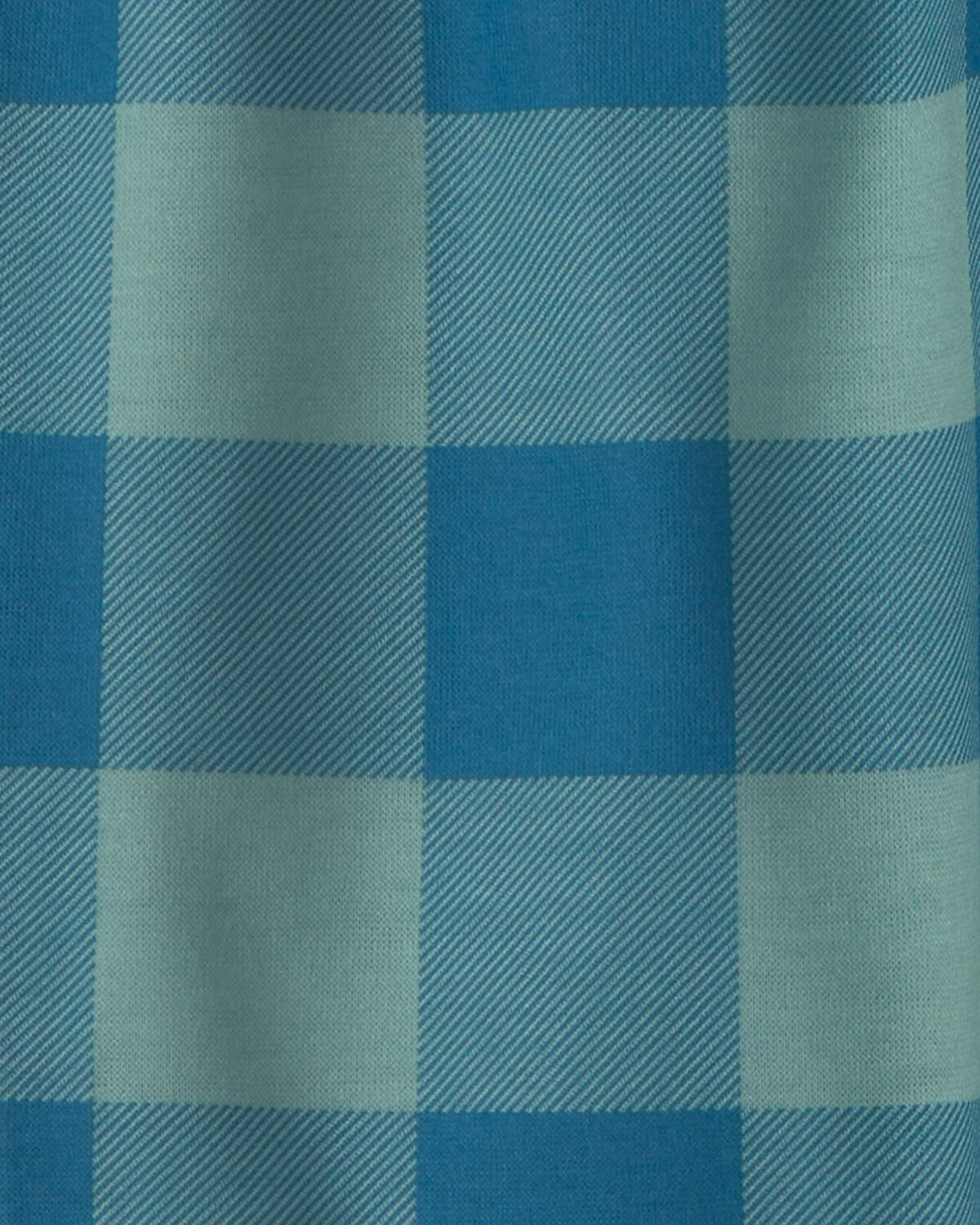 Toddler Boy Camp Short-Sleeve 2-Piece Pajama Set - Blue - Image 2