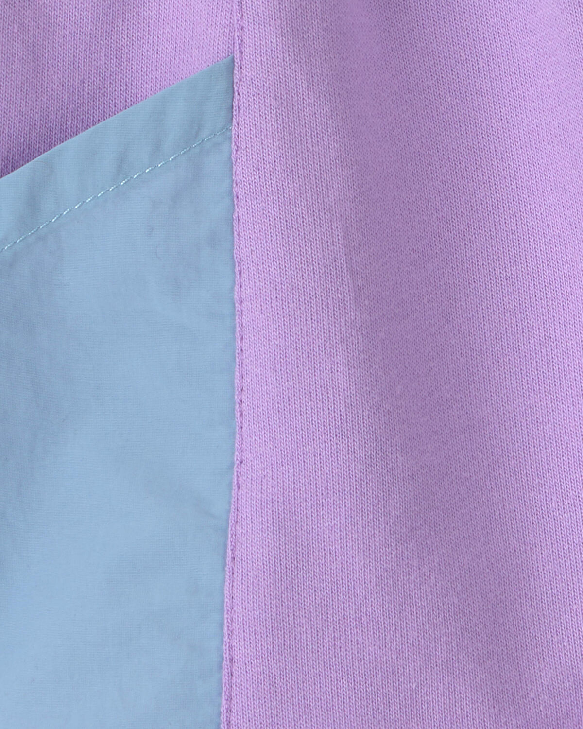 Toddler Girl French Terry Shorts - Purple/Blue - Image 5