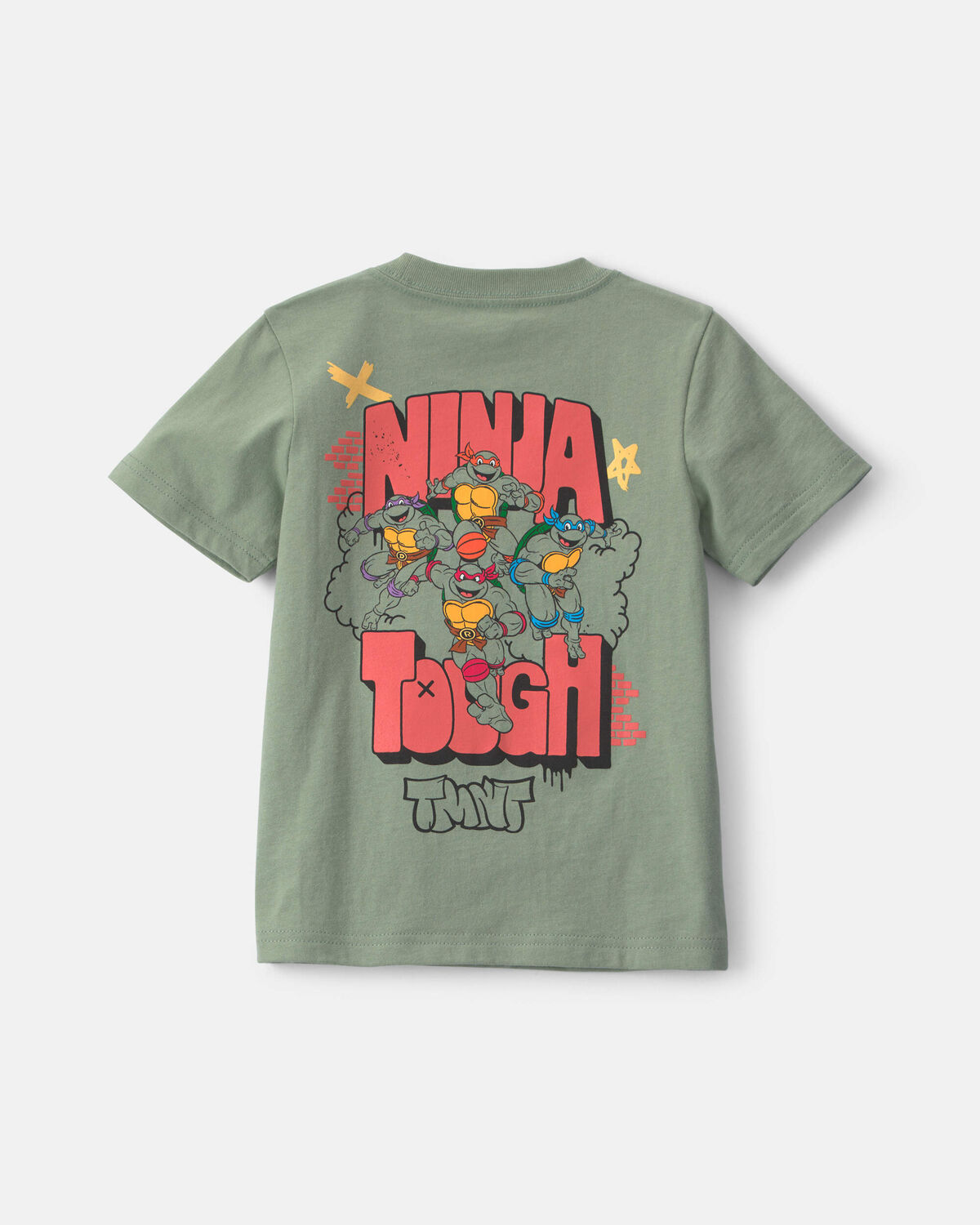 Toddler Boy Ninja Turtles Graphic Tee - Green - Image 2