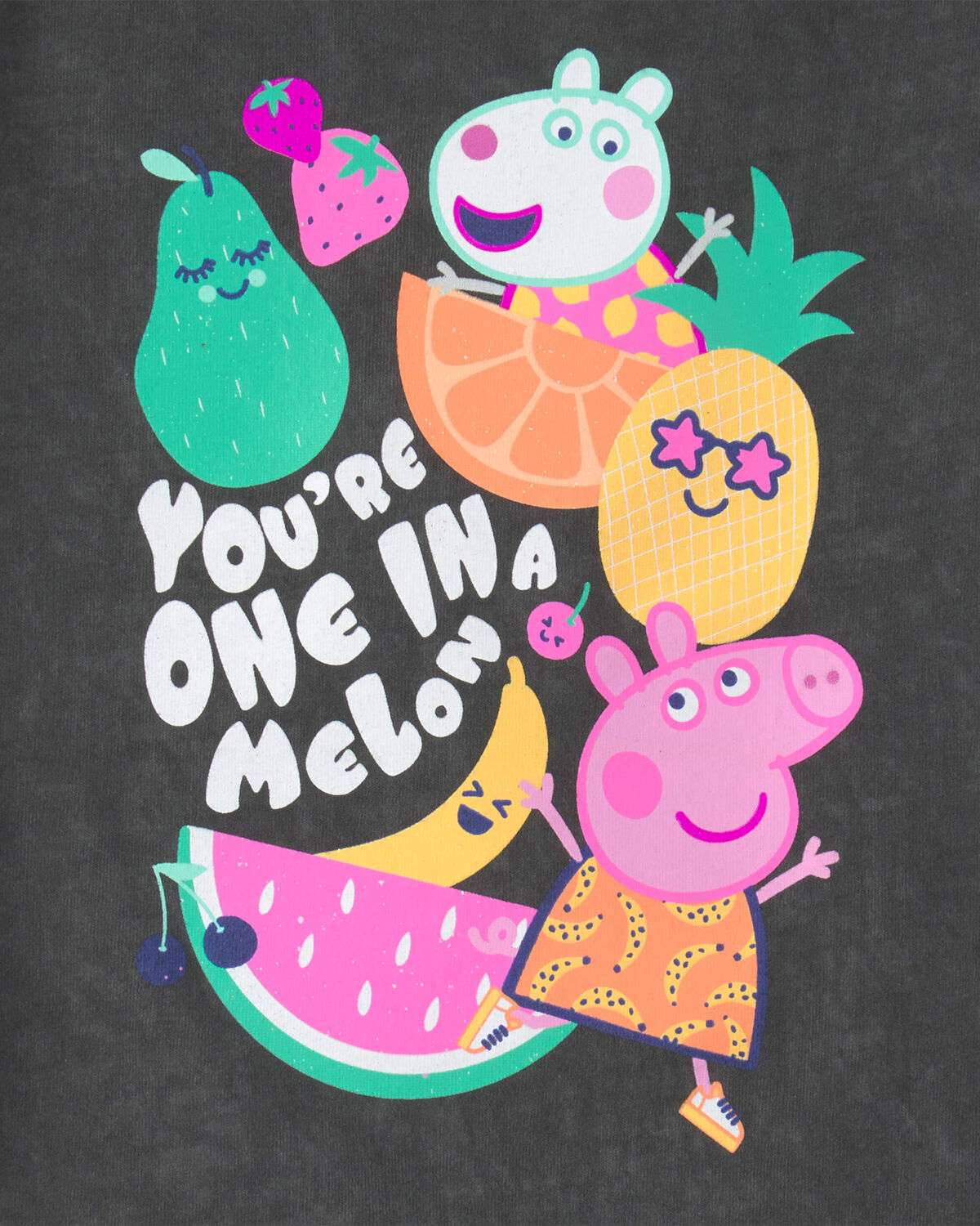 Toddler Girl Peppa Pig Graphic Tee - Grey - Image 2