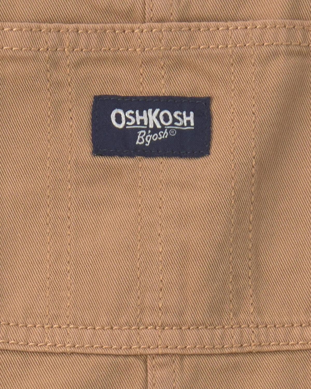 Toddler Boy Cargo Overalls - Khaki - Image 3