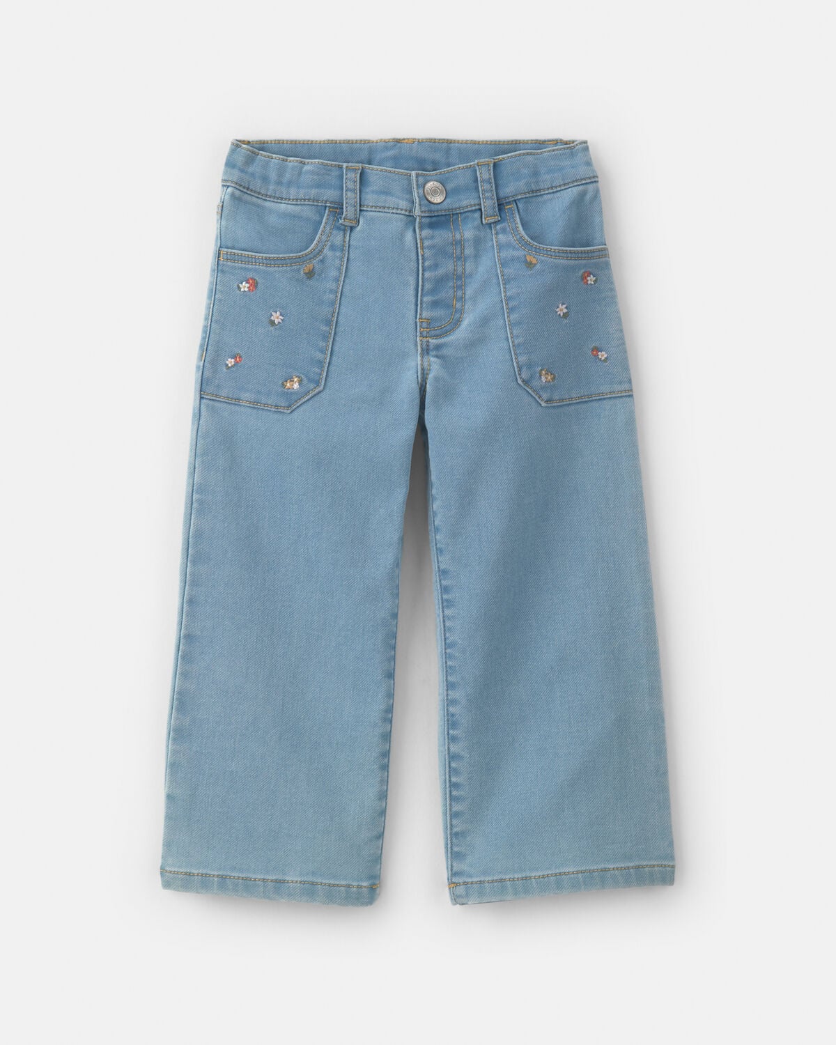 Toddler Girl Wide-Leg Jeans - Light Wash