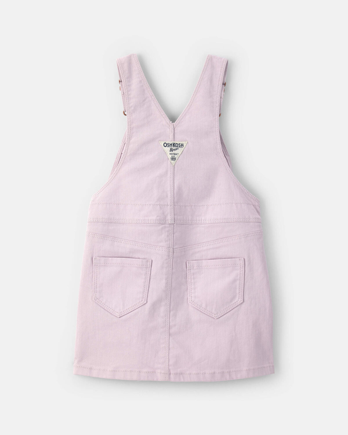 Toddler Girl Twill Skirtall - Purple - Image 2