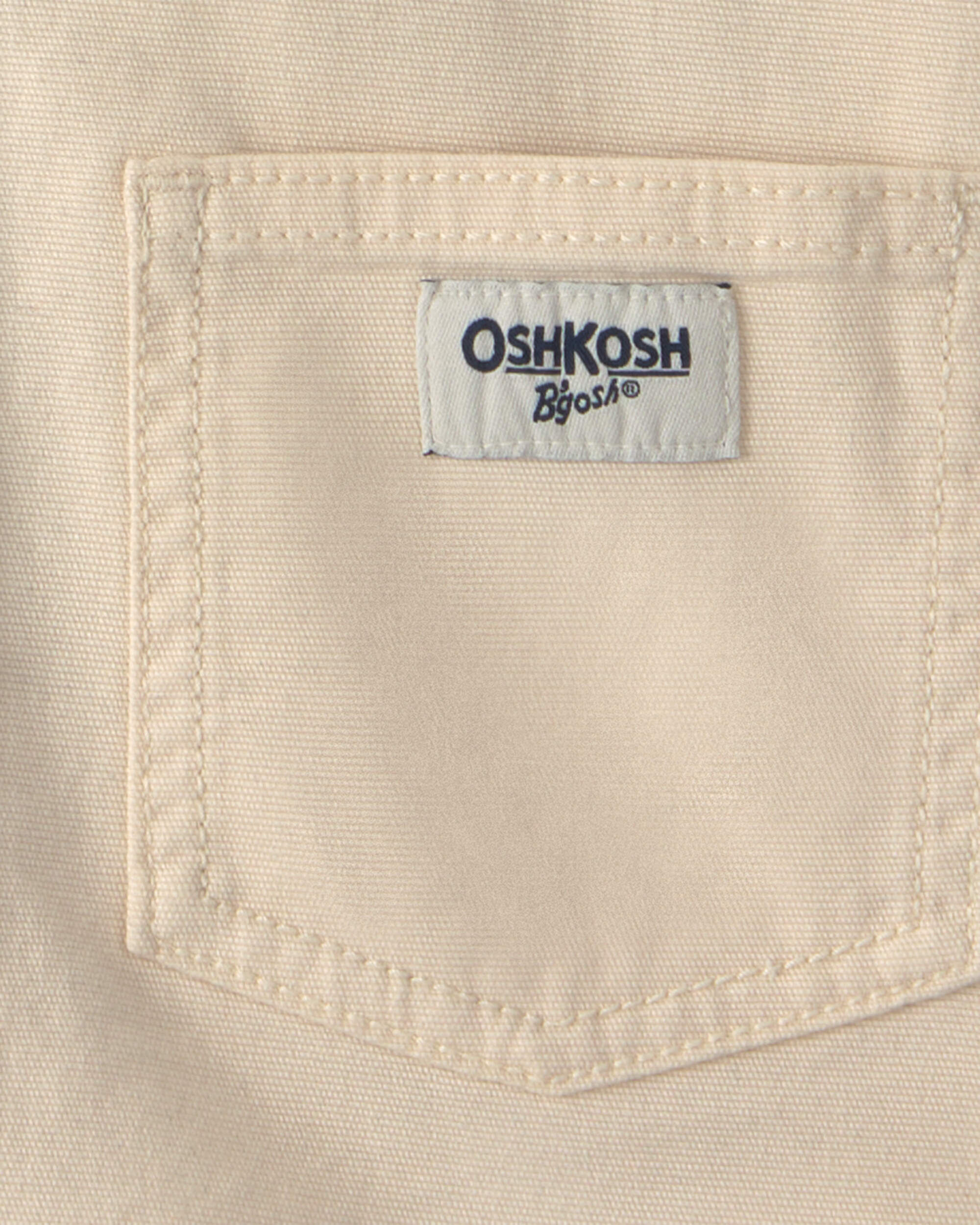 Toddler Canvas Jacket - Ivory - Image 3