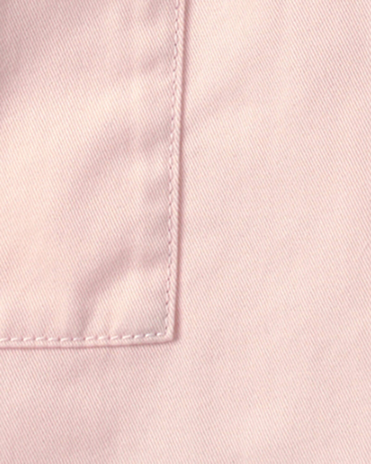 Toddler Girl Twill Button-Up Utility Dress - Pink - Image 3