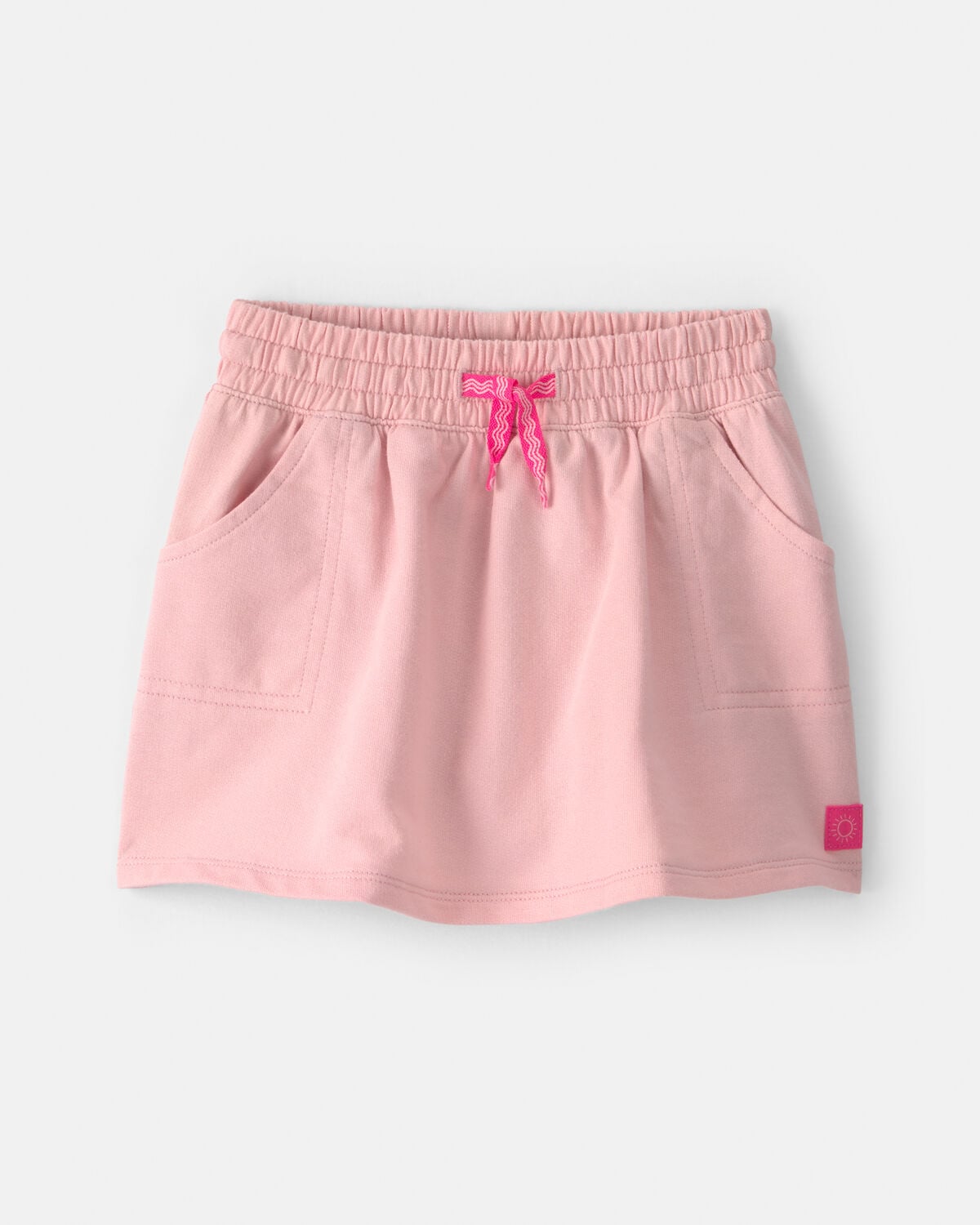 Toddler Girl French Terry Skort - Pink