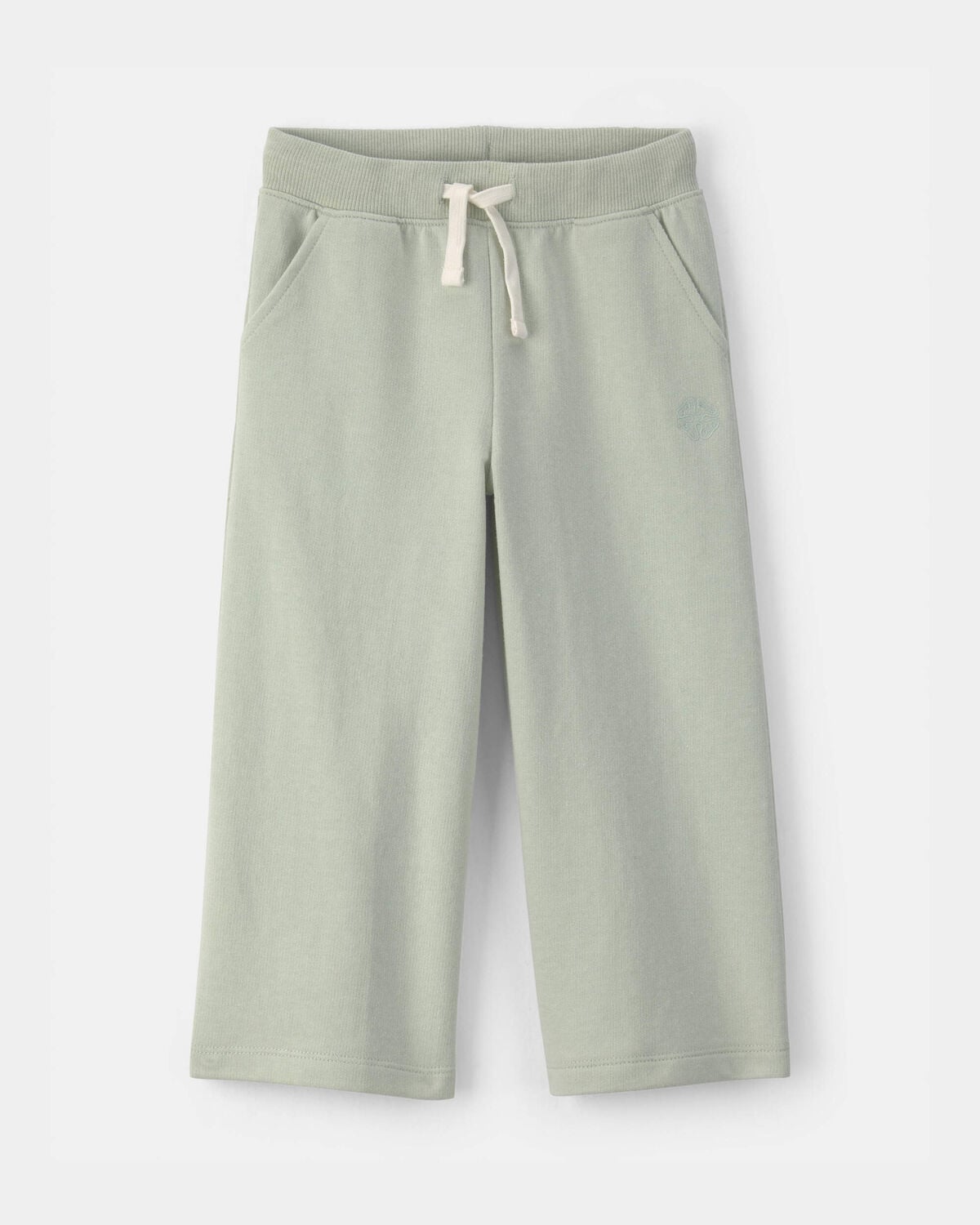 Toddler Girl French Terry Drawstring Pants - Green