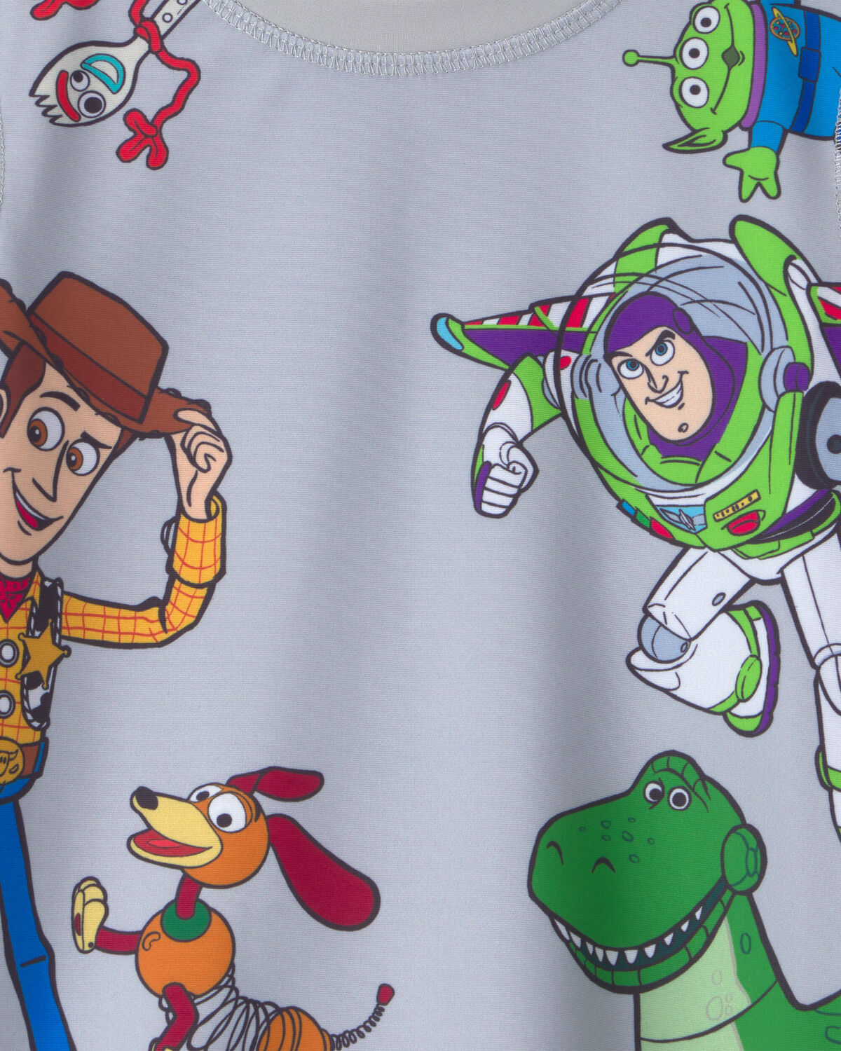 Toddler Boy ©Disney/Pixar Toy Story Rashguard - Grey - Image 3