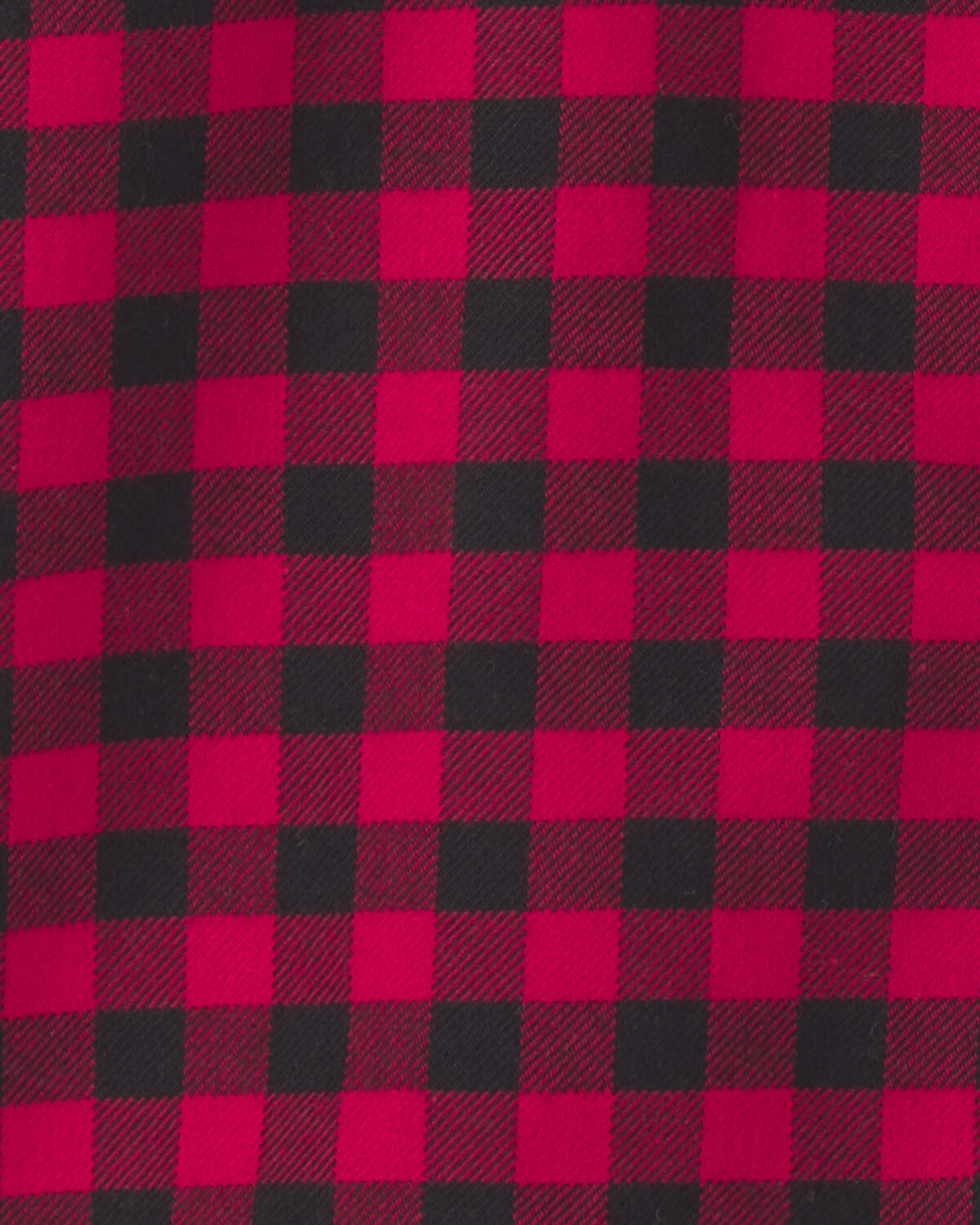 Toddler Boy Buffalo Check Long-Sleeve Shirt- Red/Black - Image 2