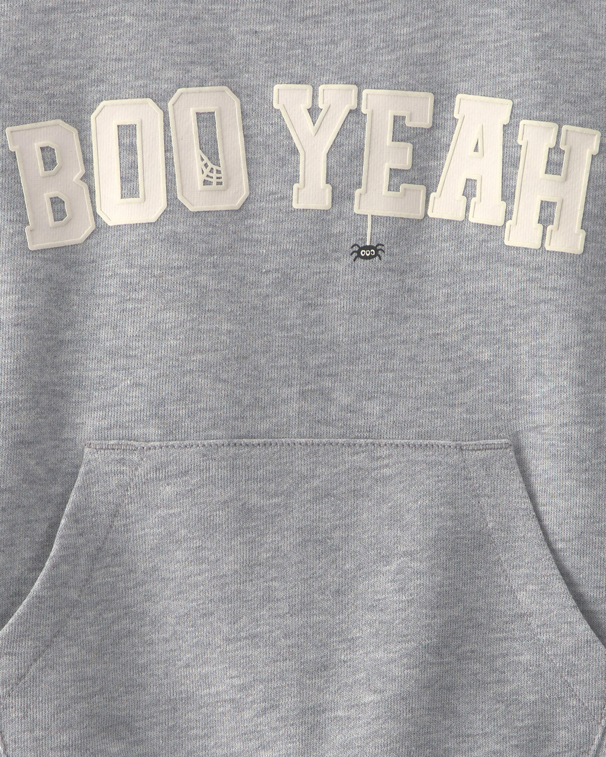 Toddler Boy 2-Piece 'Boo Yeah' Halloween Top & Pant Set - Grey/Black - Image 6