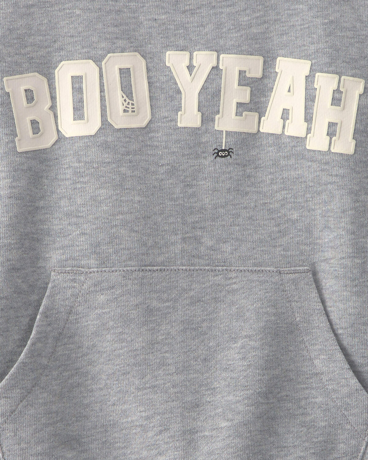 Toddler Boy 2-Piece 'Boo Yeah' Halloween Top & Pant Set - Grey/Black - Image 4