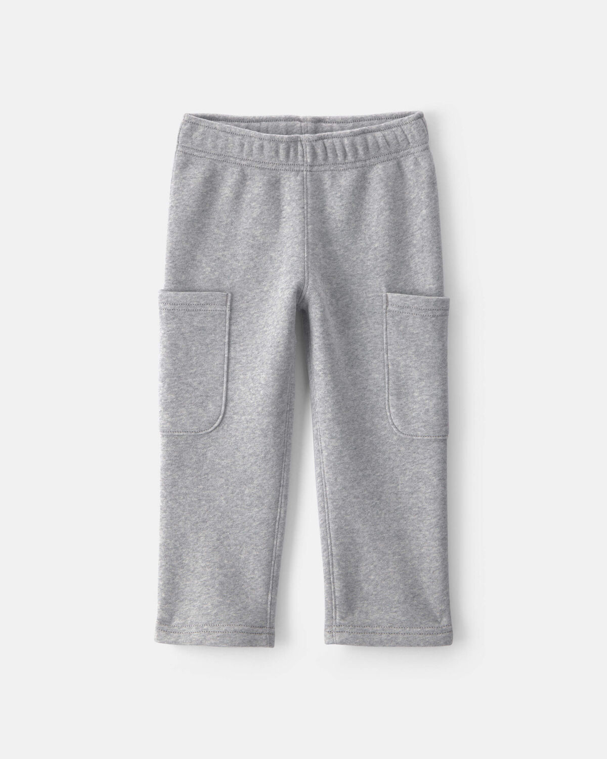 Toddler Boy 2-Piece 'Little Champ' Football Fleece Top & Pant Set - Navy Blue/Grey - Image 2