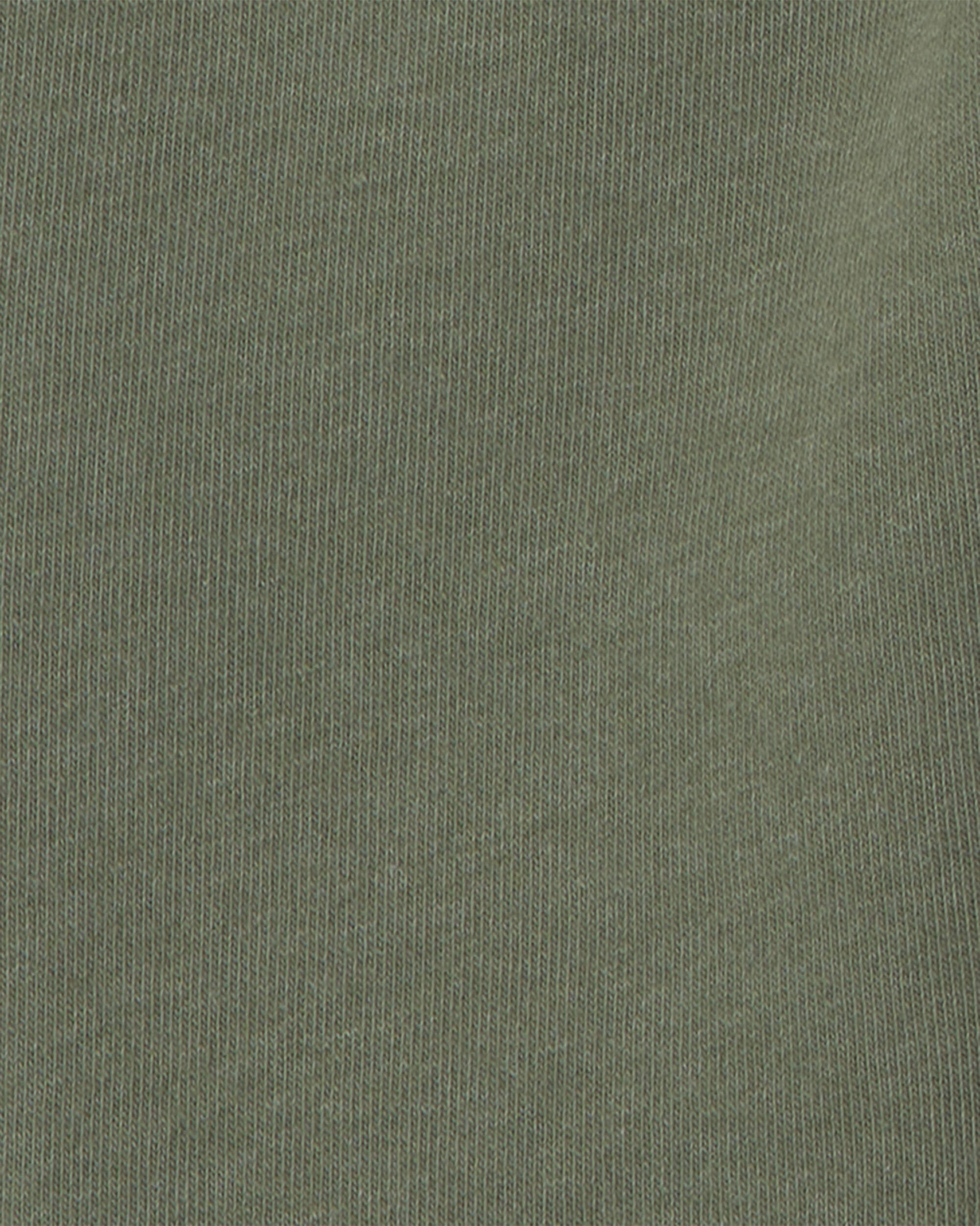 Toddler Boy 2-Piece Fox Fleece Pullover & Pant Set - Grey/Green - Image 5