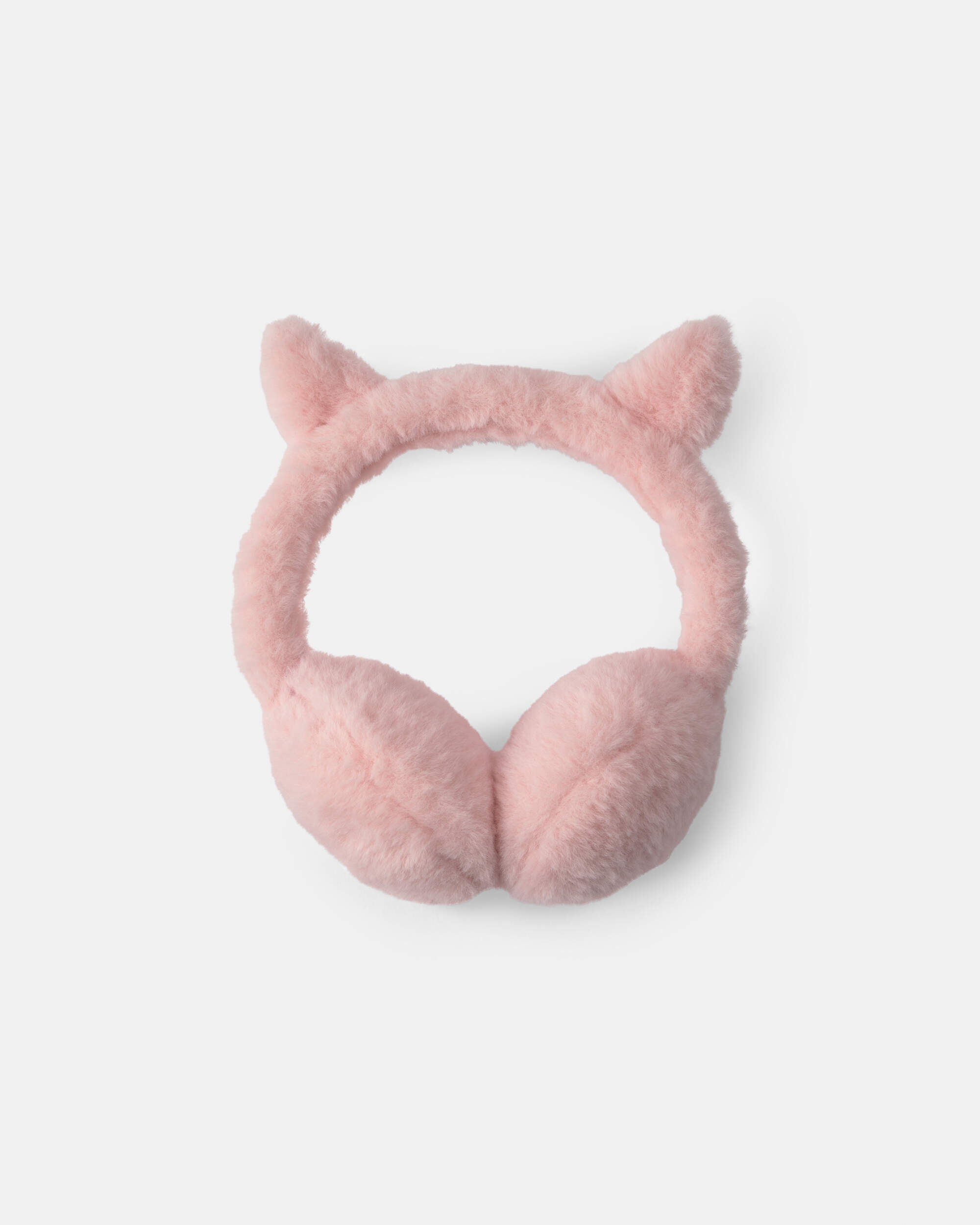 Toddler Girl Cat Earmuffs - Pink - Image 3
