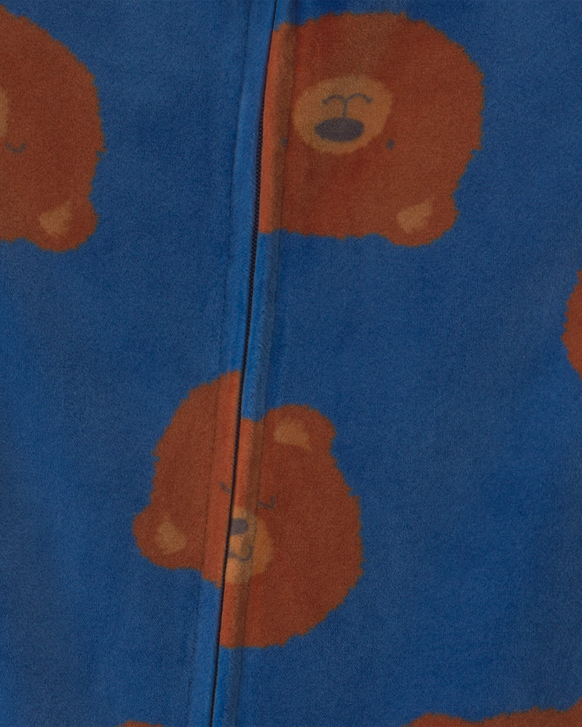 Toddler Boy 1-Piece Dino DreamPlush Snug Fit Pajama - Cream - Image 5