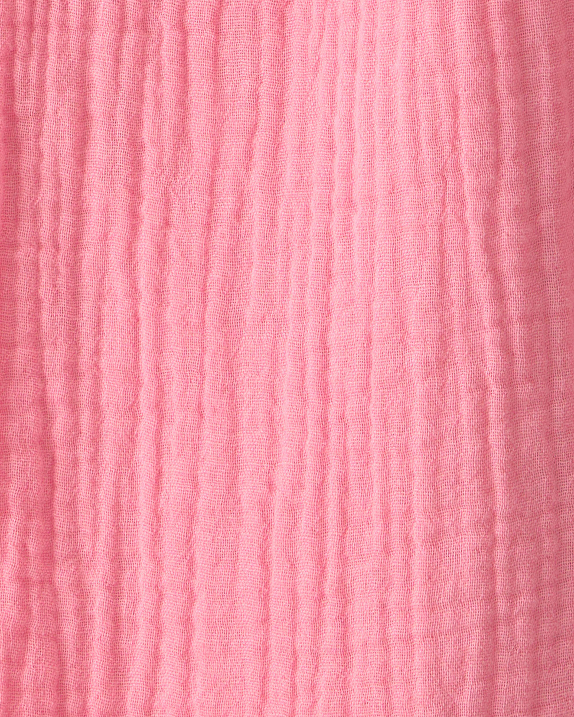 Toddler Girl Organic Cotton Pull On Corduroy Pants - Image 6