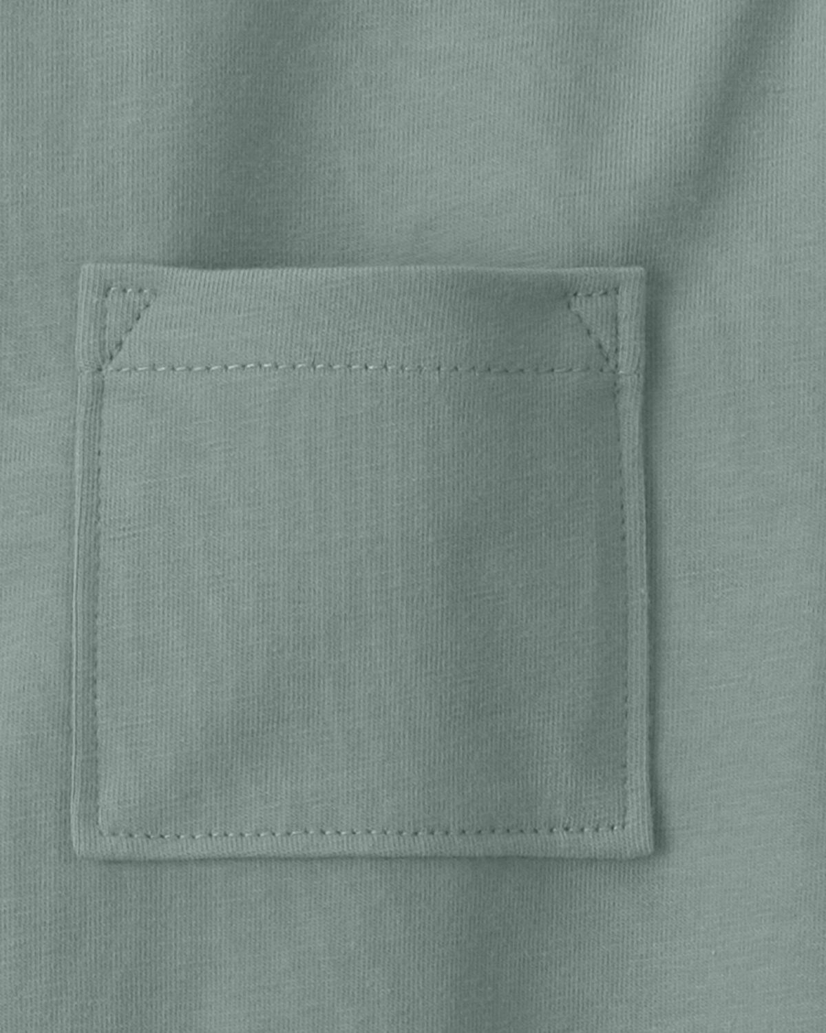 Toddler Boy 3-Pack Organic Cotton Pocket Tees - Image 5
