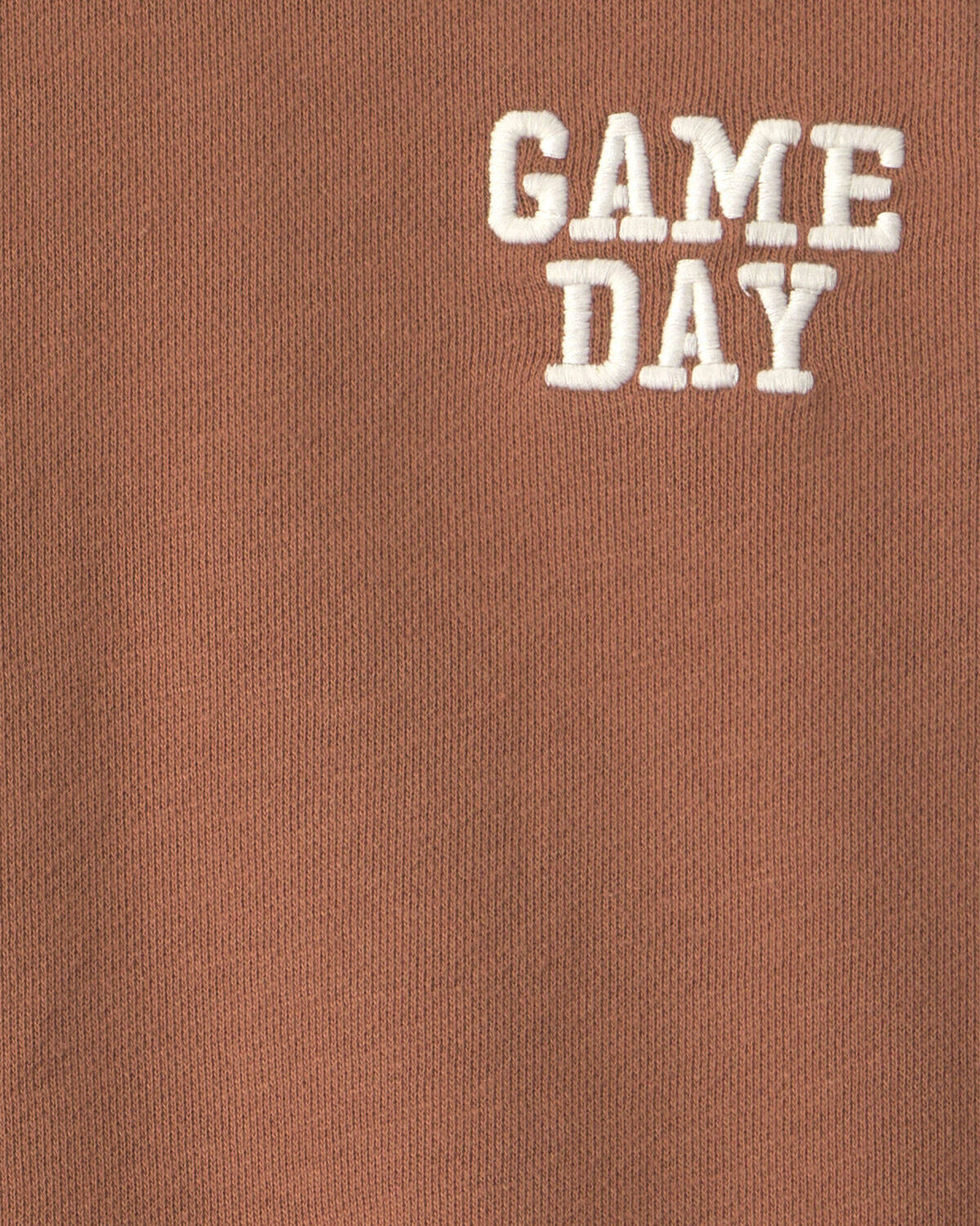 Toddler Organic Cotton 'Game Day' French Terry Sweatshirt - Image 4