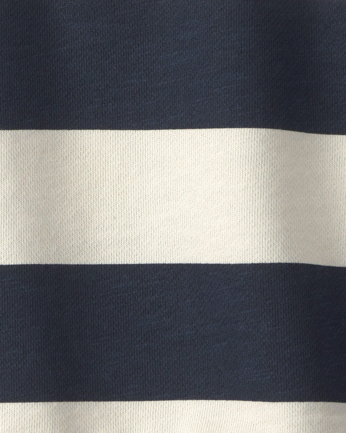 Toddler Boy Organic Cotton French Terry Rugby Polo - Image 3